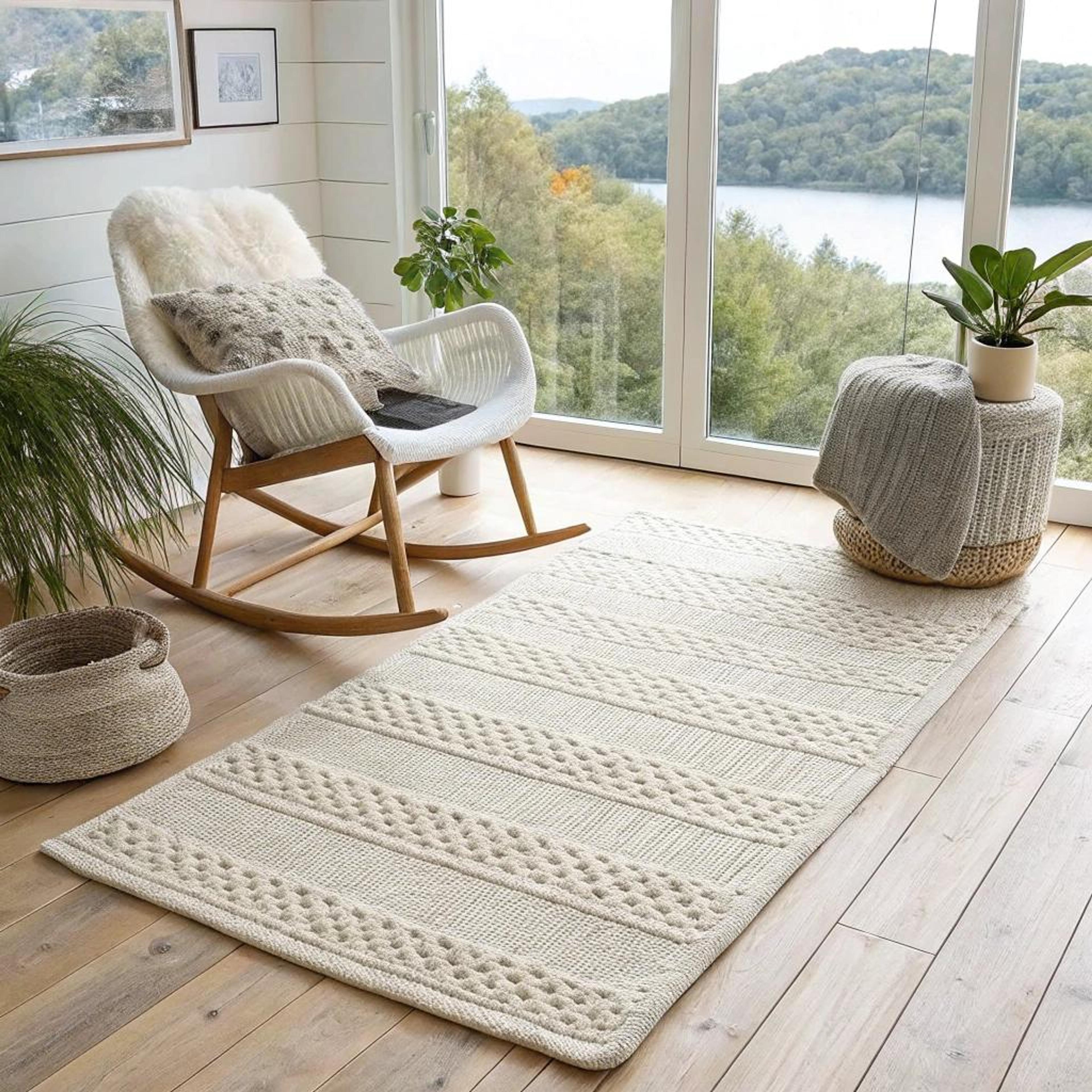 Lichtinval versterkt vloerkleed sfeertje