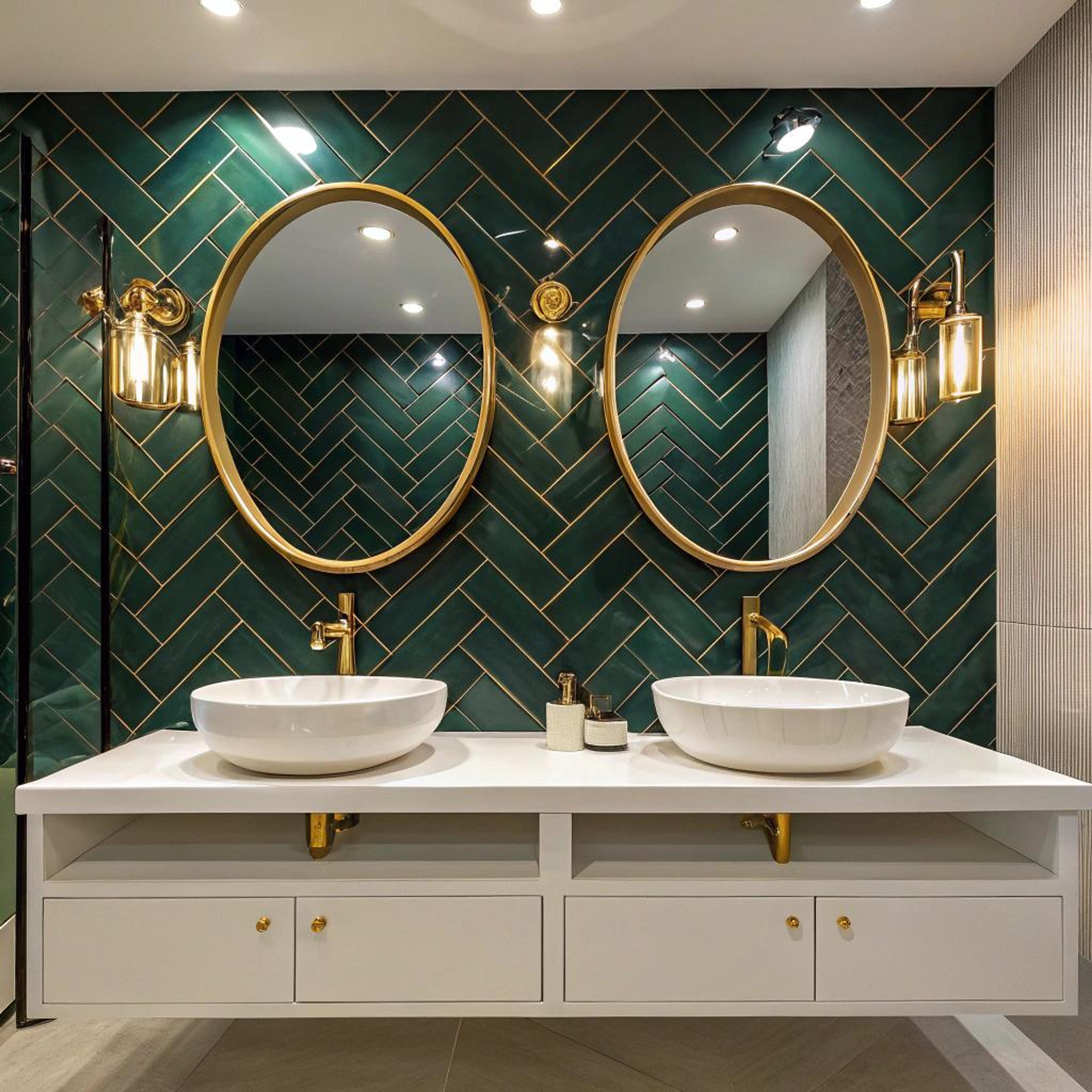 Gouden details brengen luxe