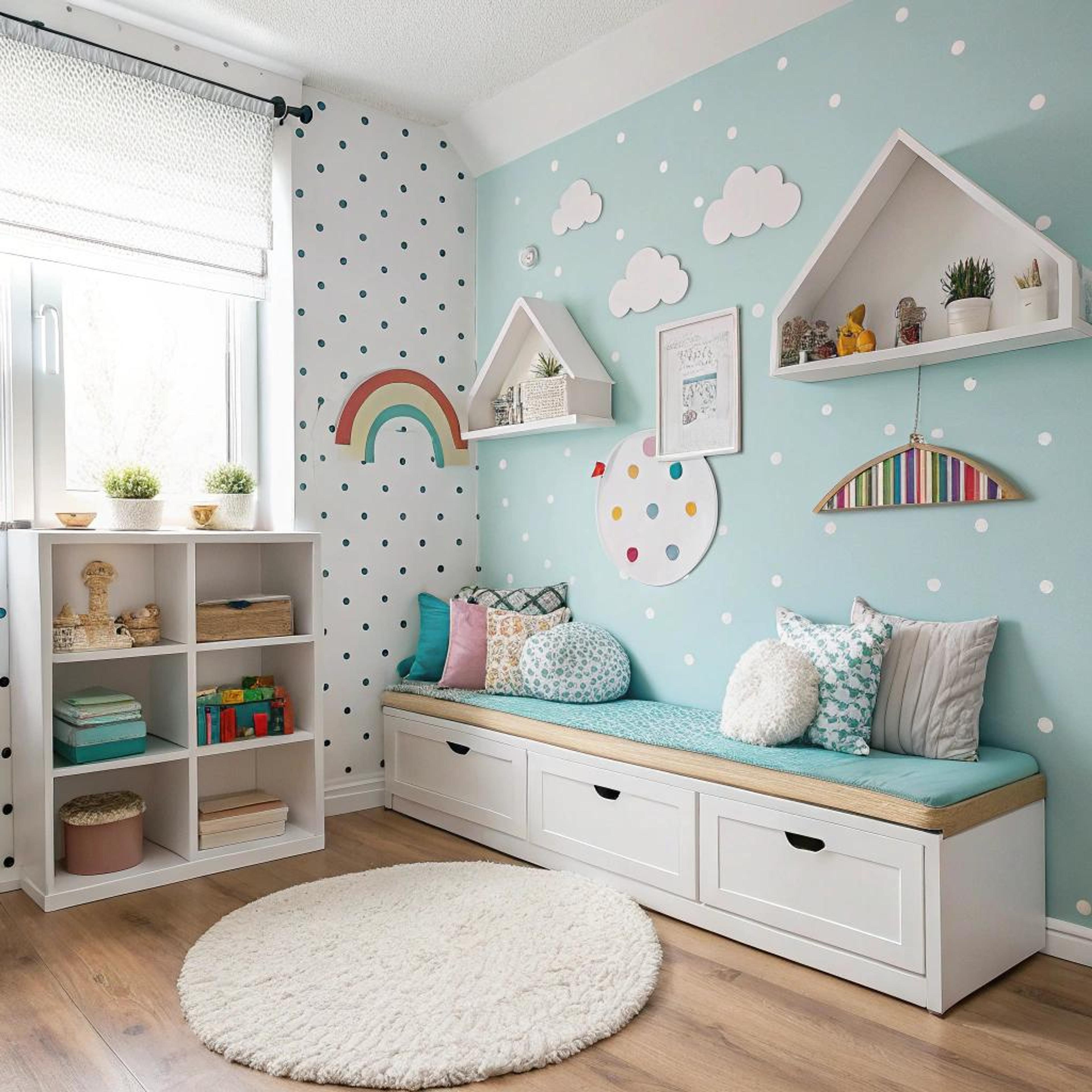 Polkadots en pasteltinten combineren