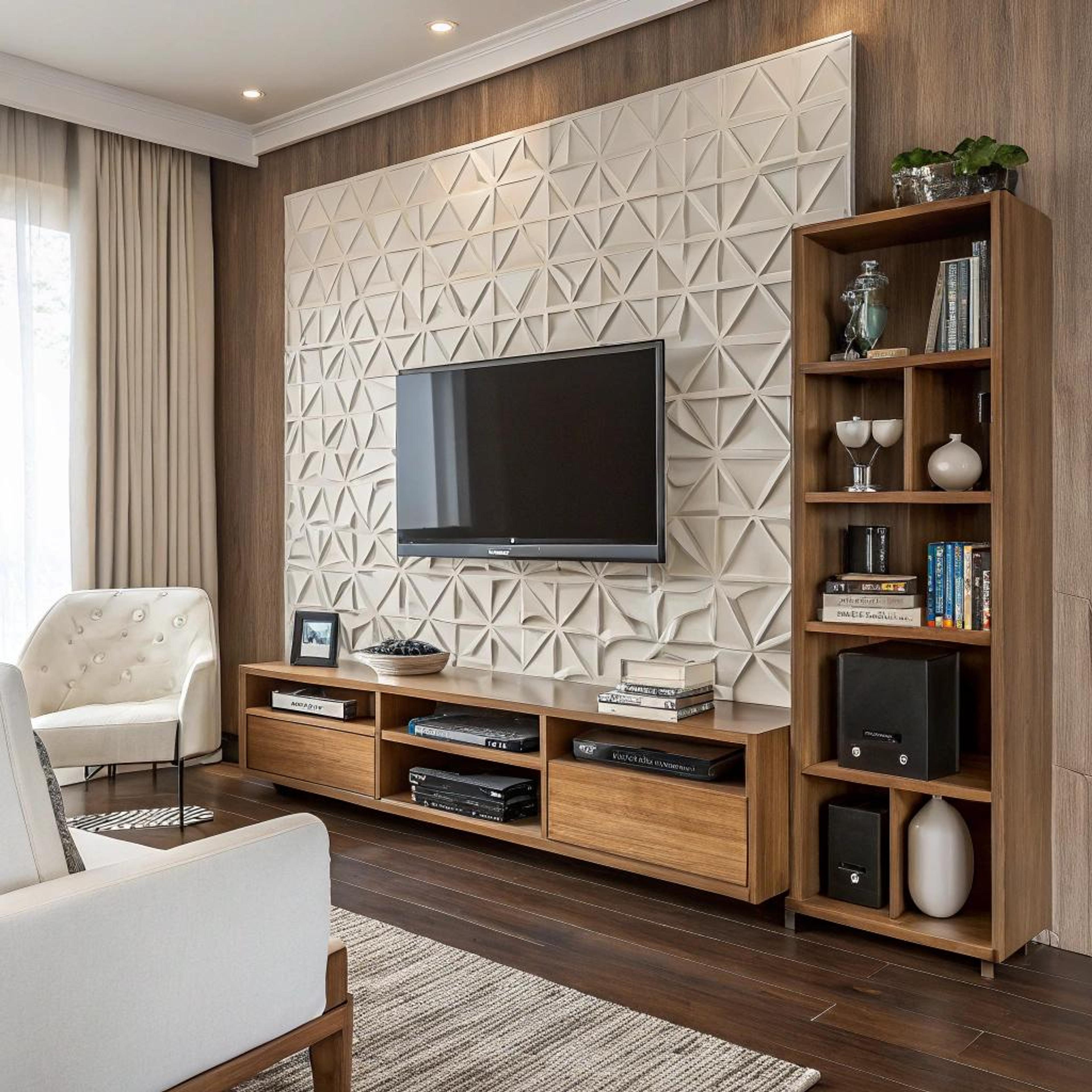 Geometrisch paneel als eyecatcher