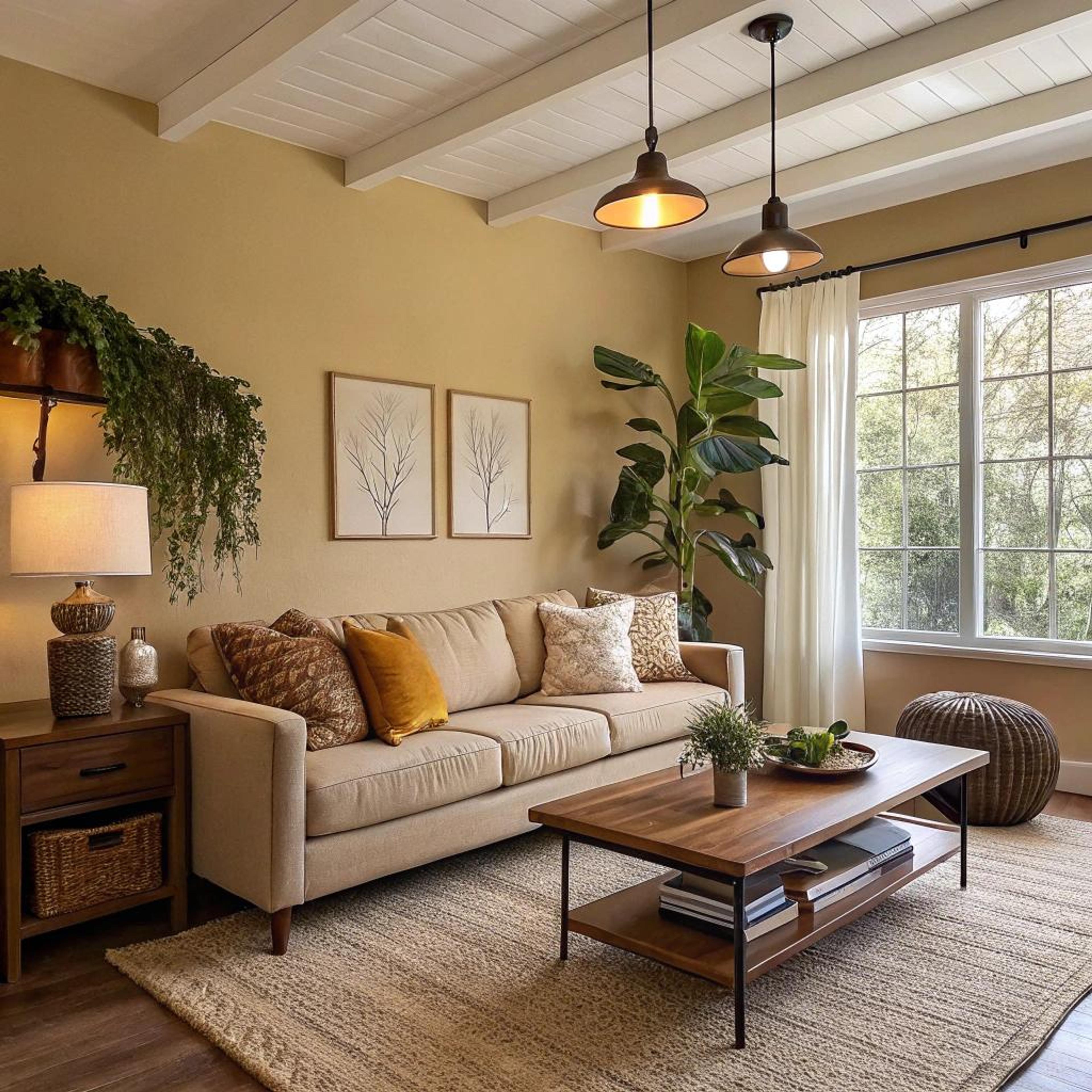 Natuurlijke rust met beige tinten