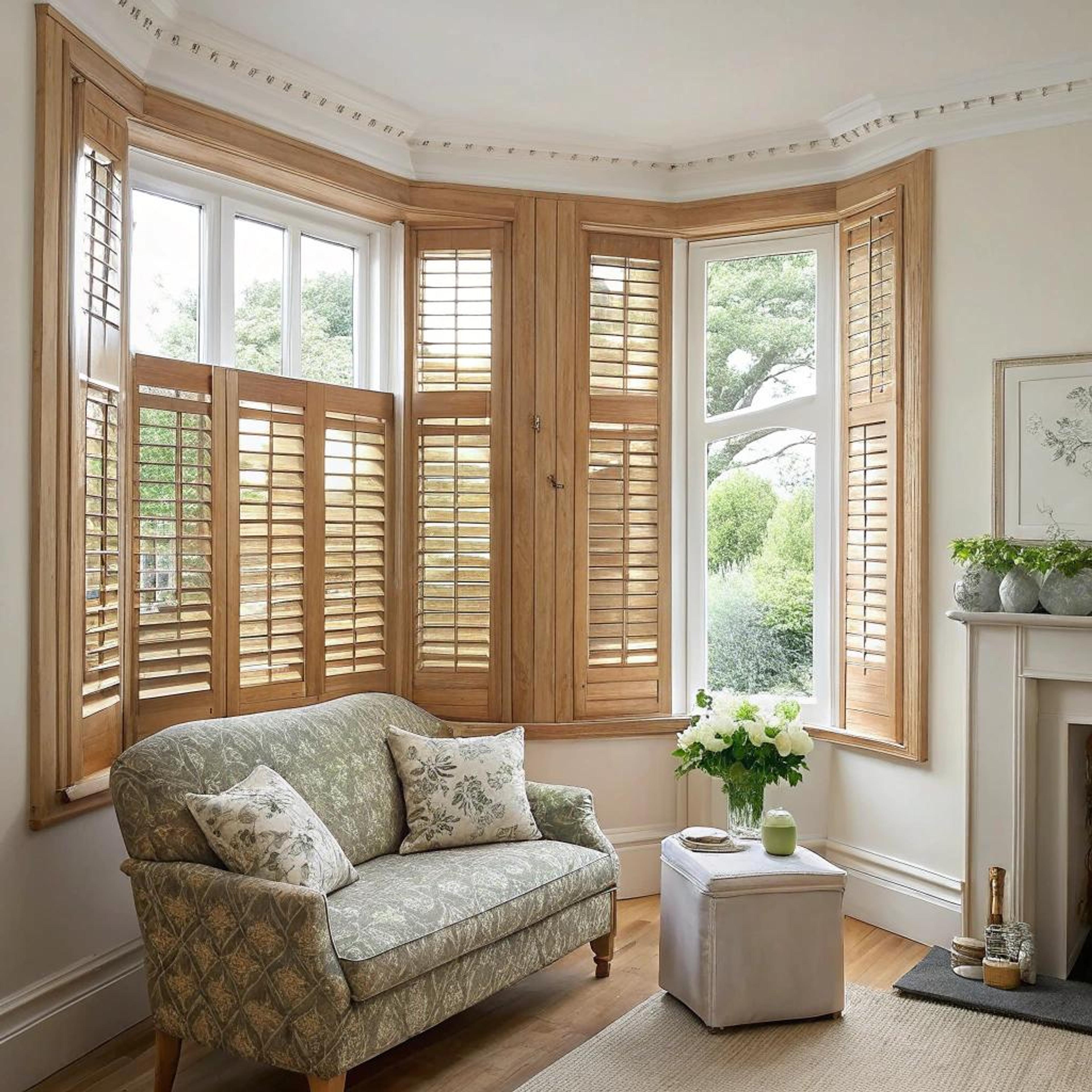 Klassieke charme met eiken shutters