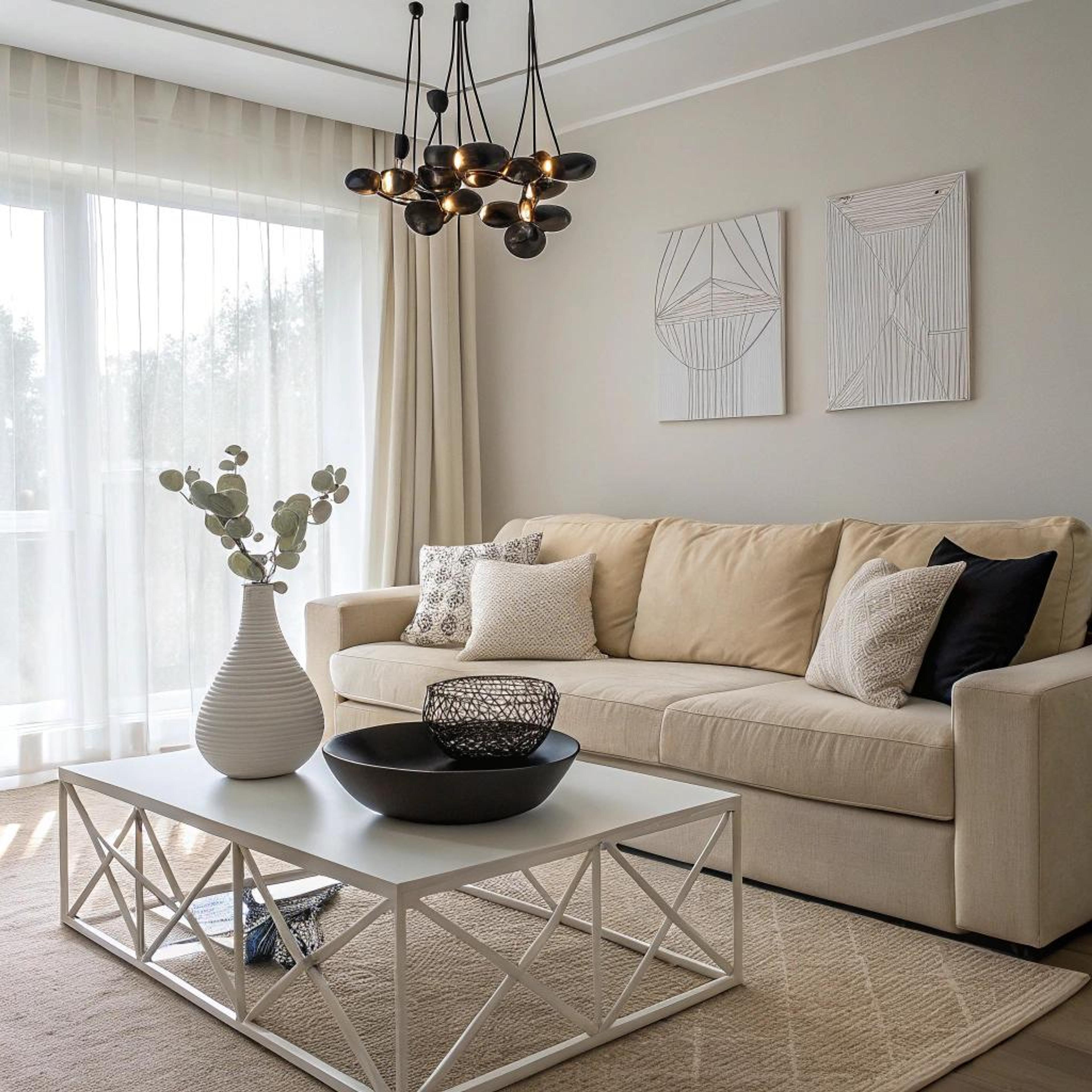 Geometrische vormen in balans