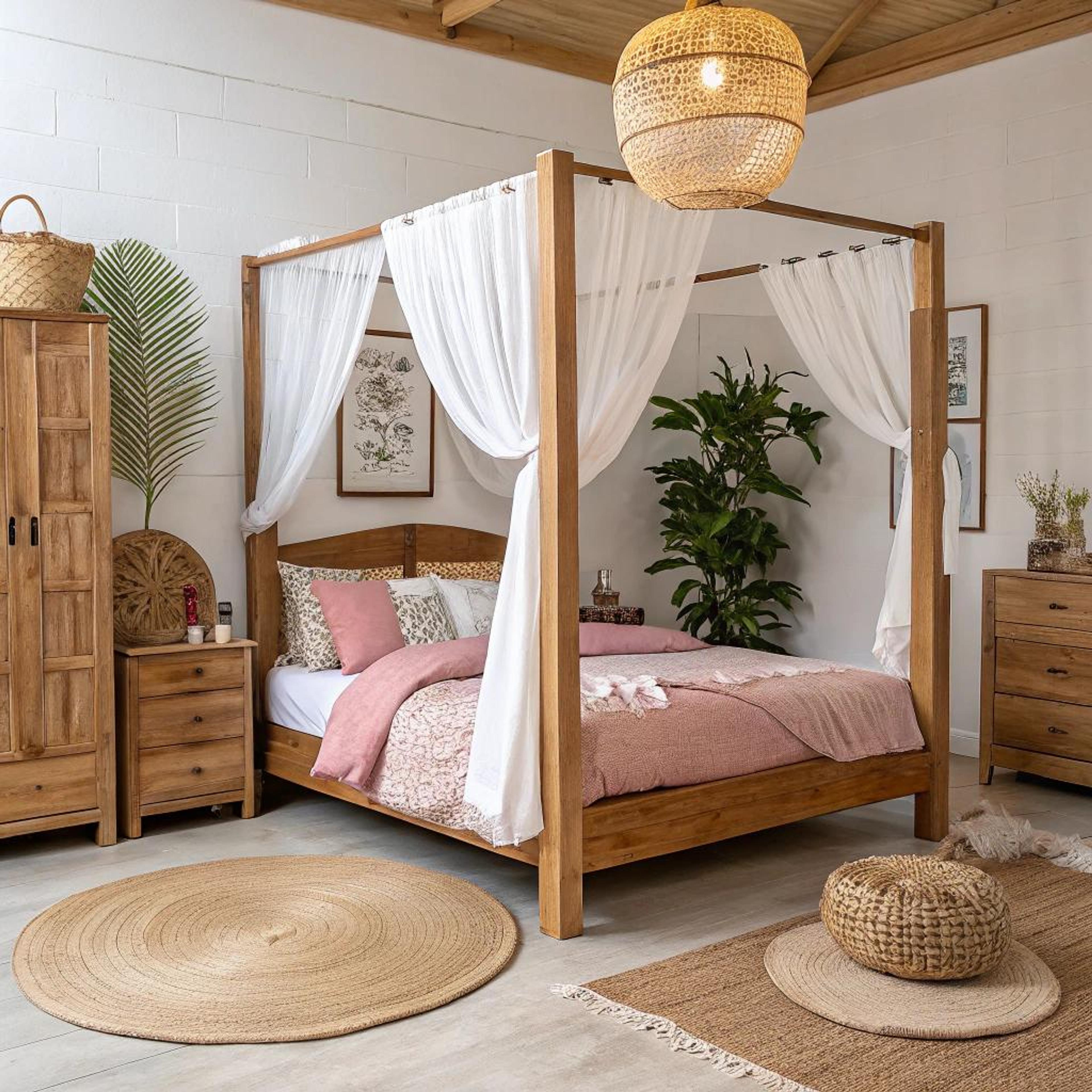 Bohemian hemelbed met rust
