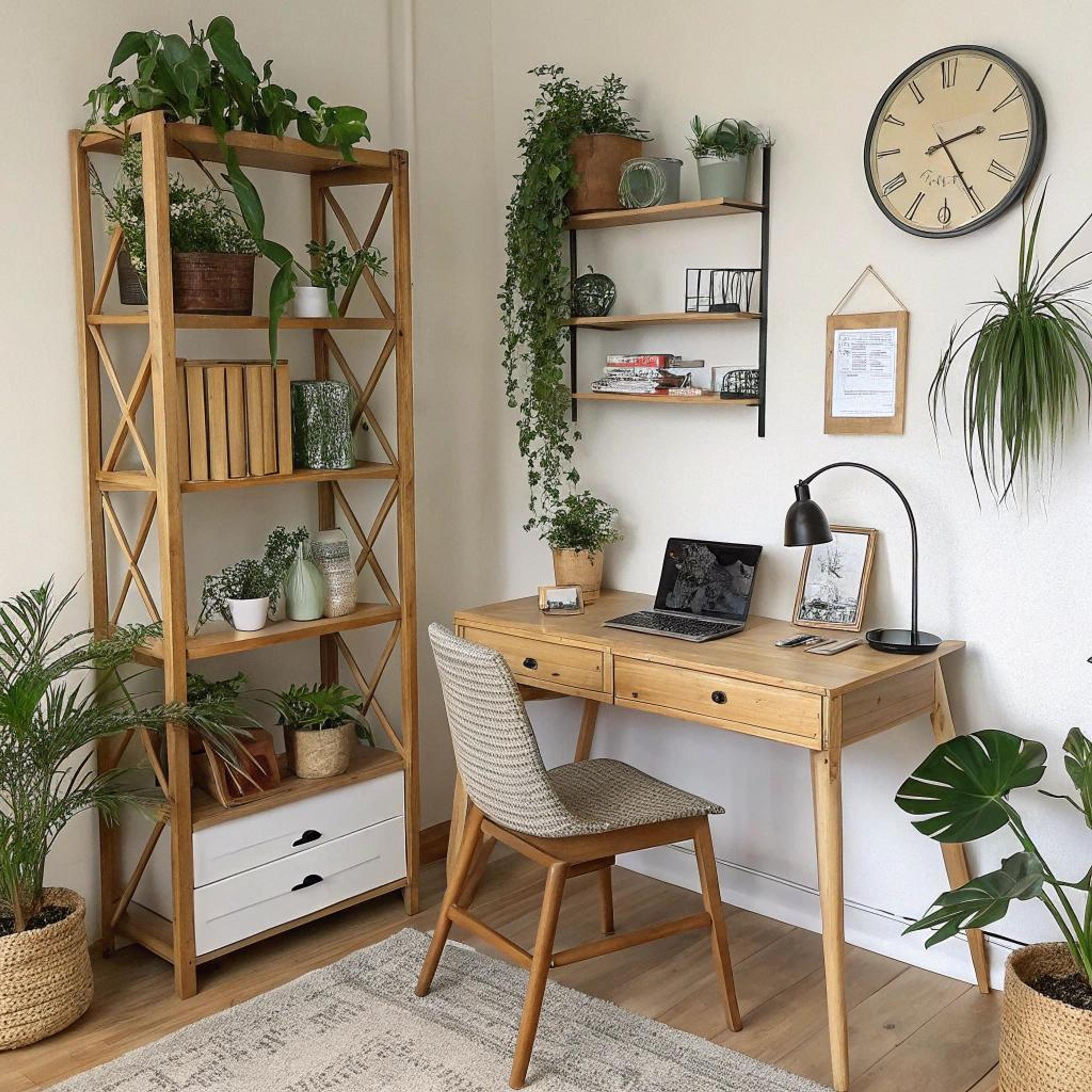 Rustieke plankjes voor sfeer