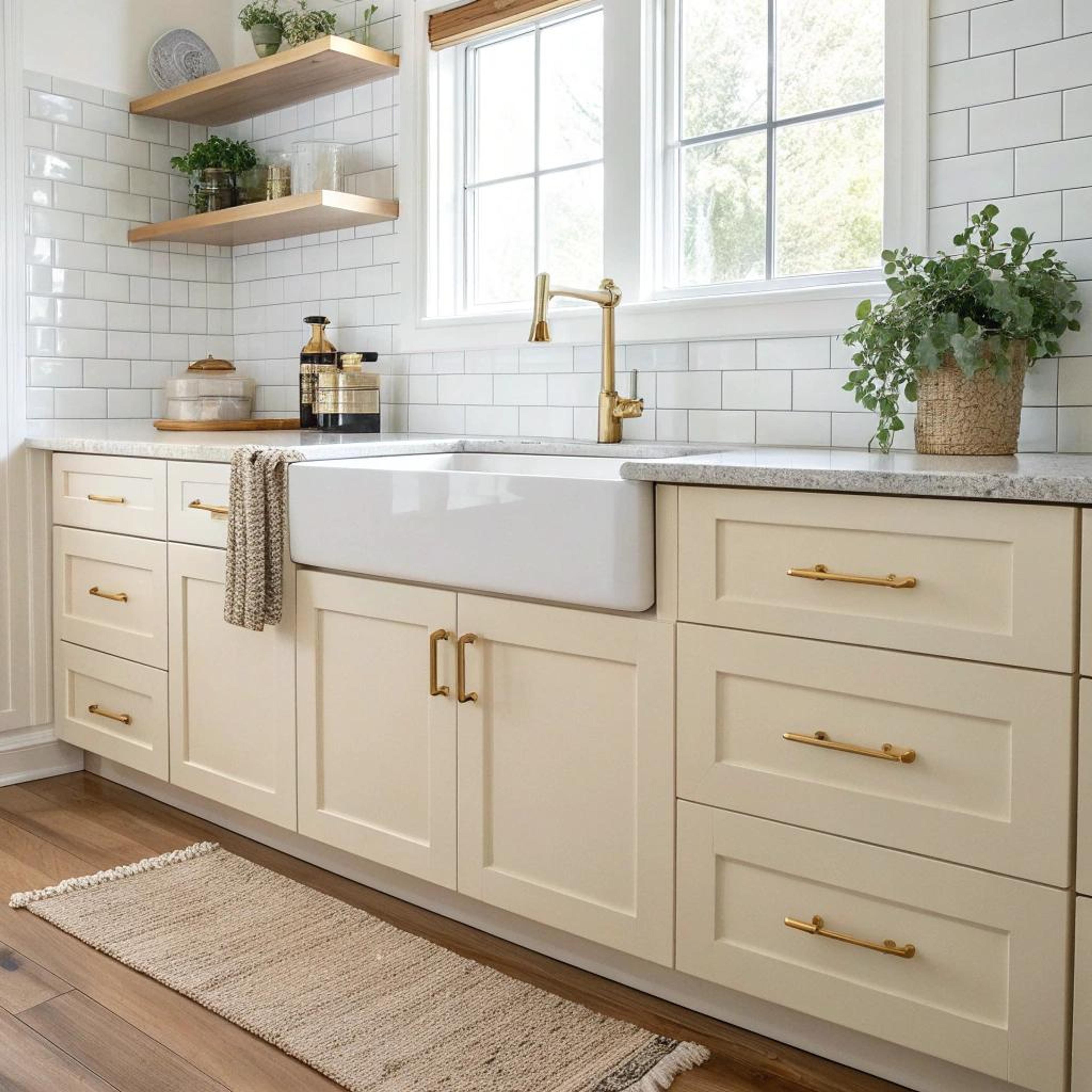 Textuurvloerkleed voor landelijke sfeer