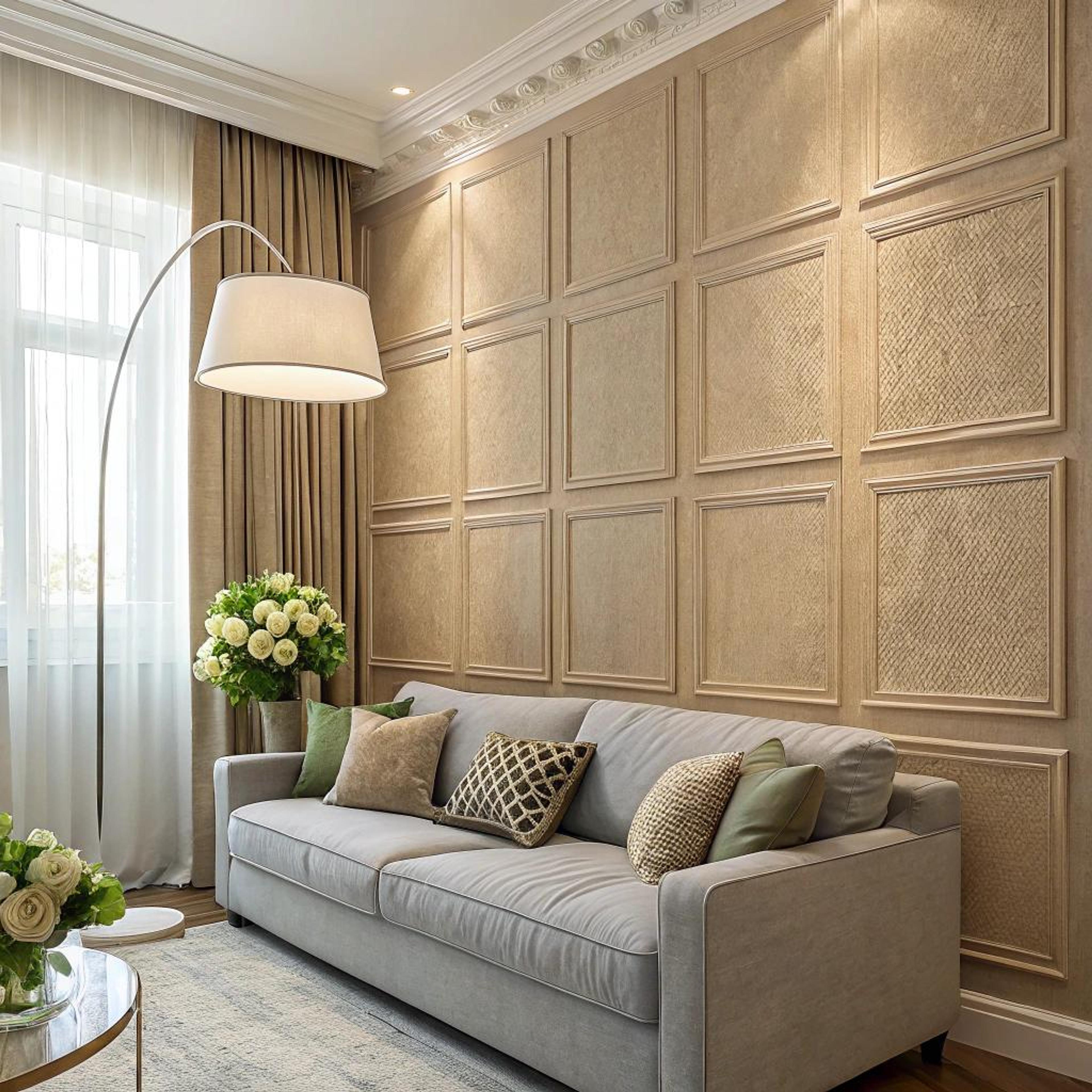 Elegante panelen als basis