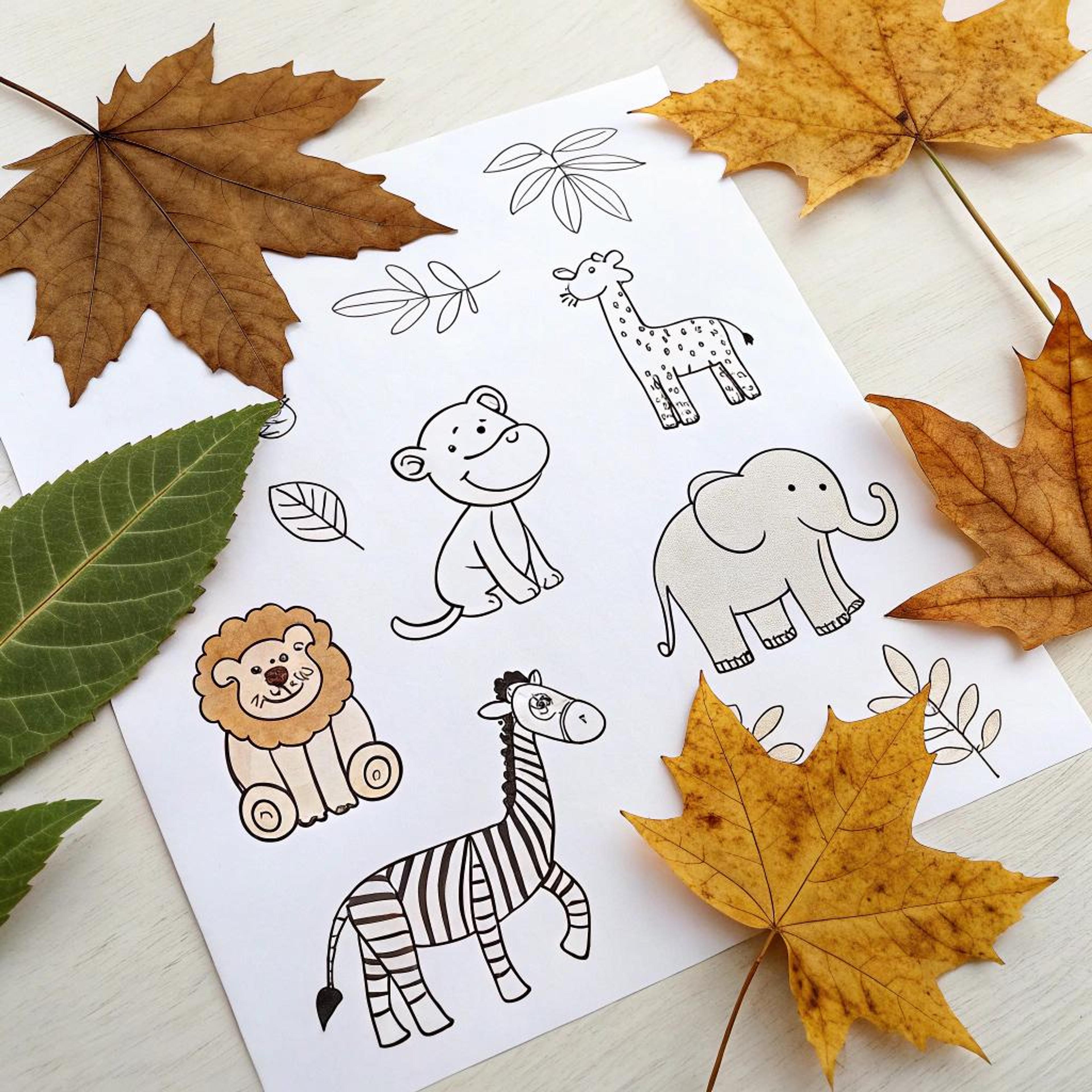 Herfstblaadjes als inspiratiebron