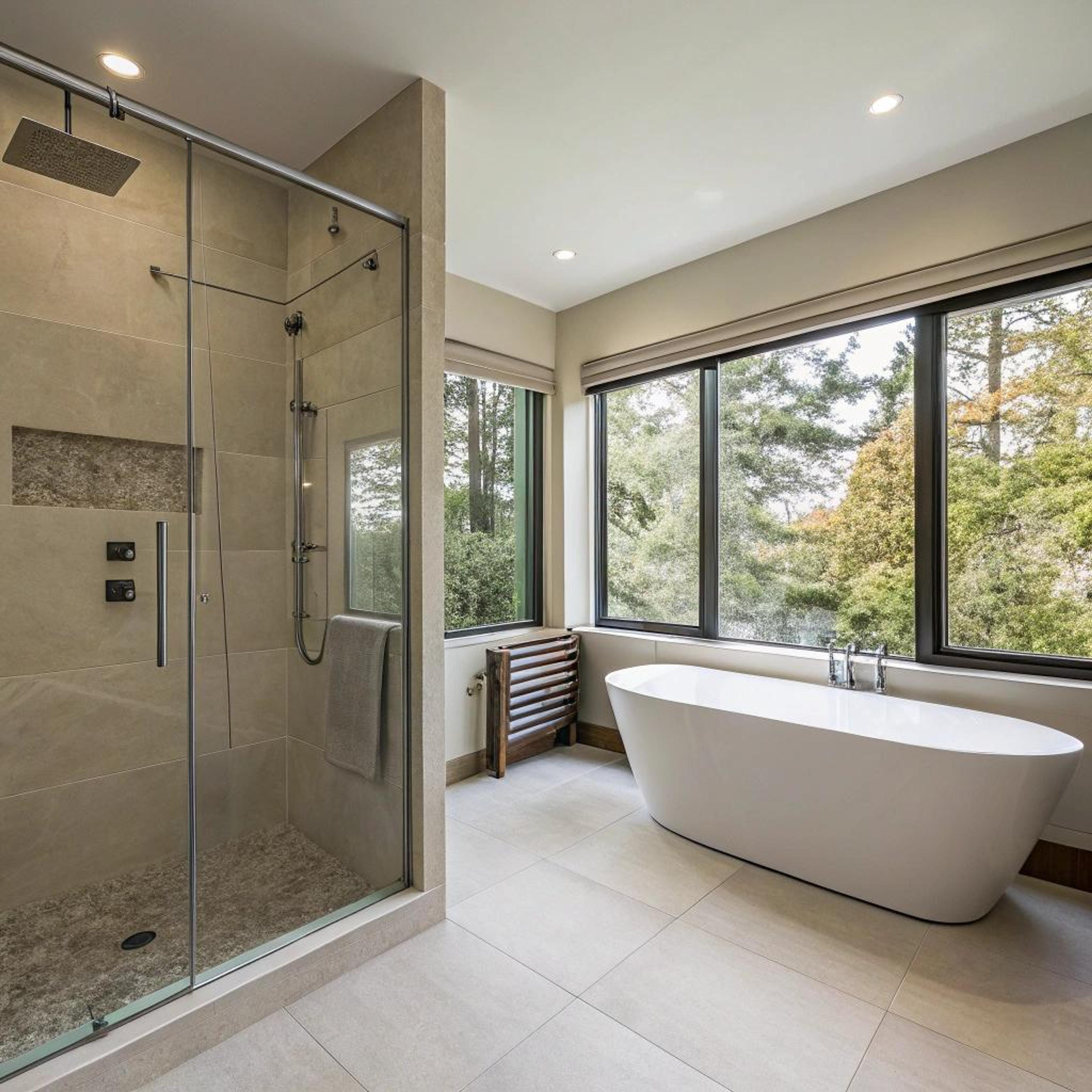 Tadelakt muren met daglicht