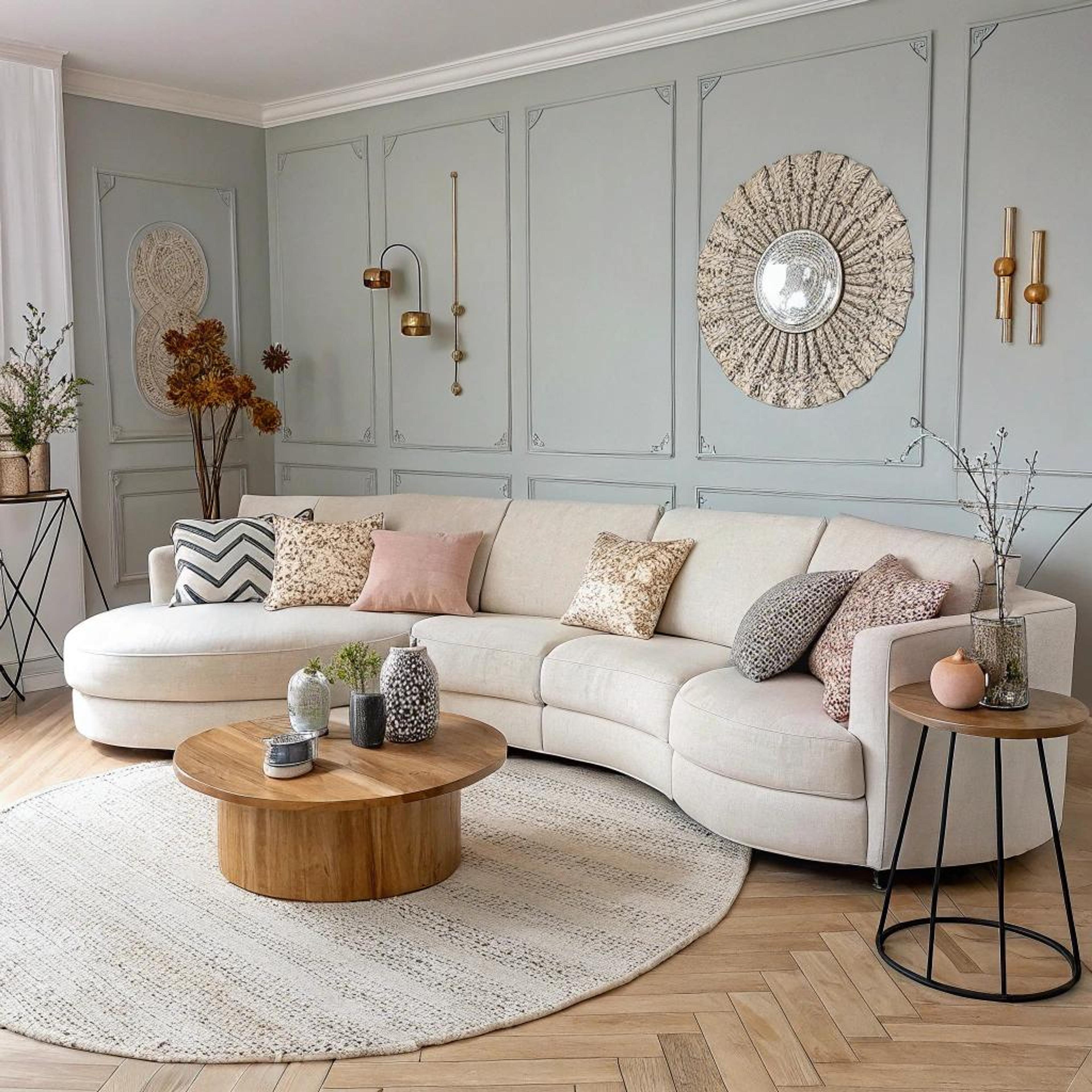 Ronde vormen met structuur