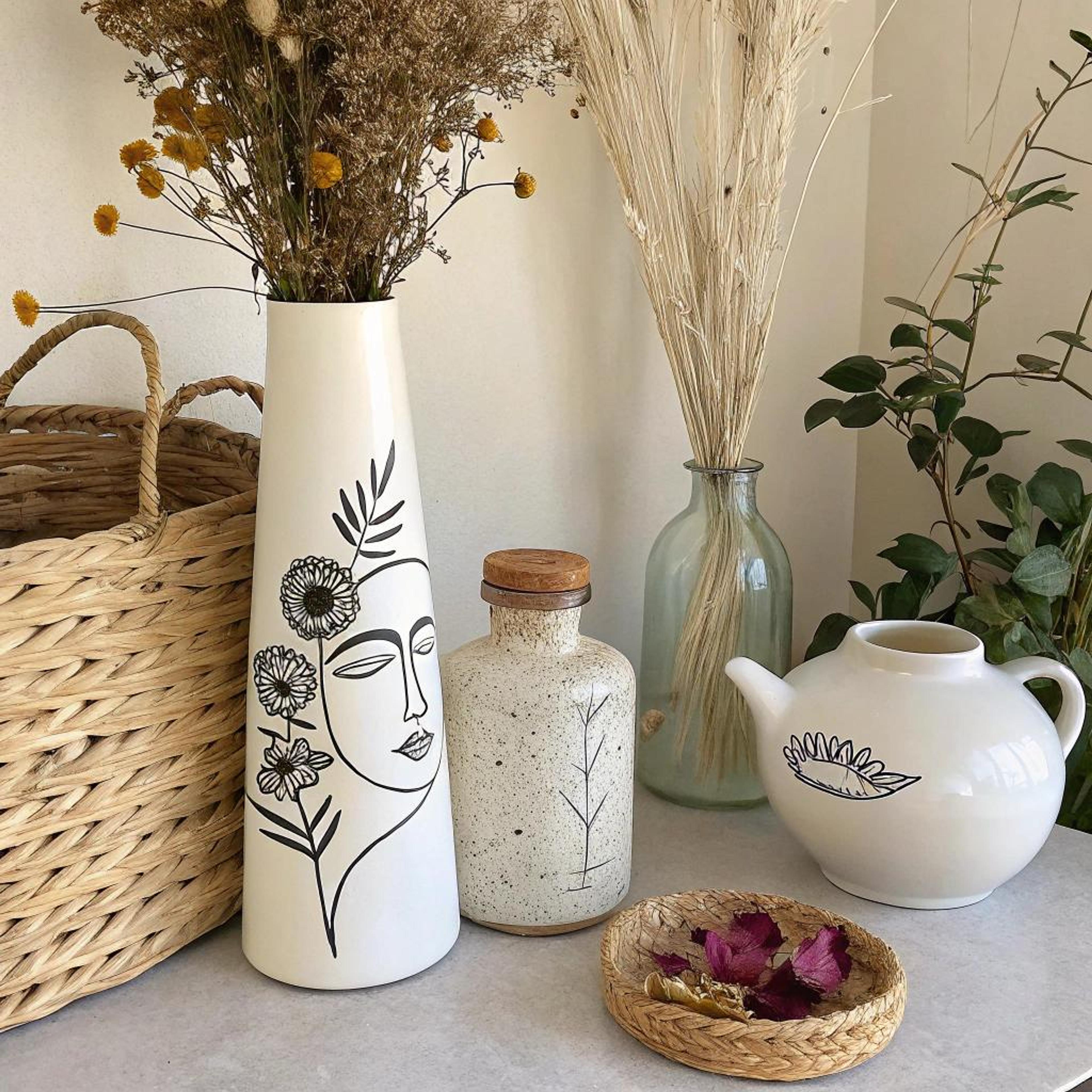 Natuurlijke accenten bij terracotta