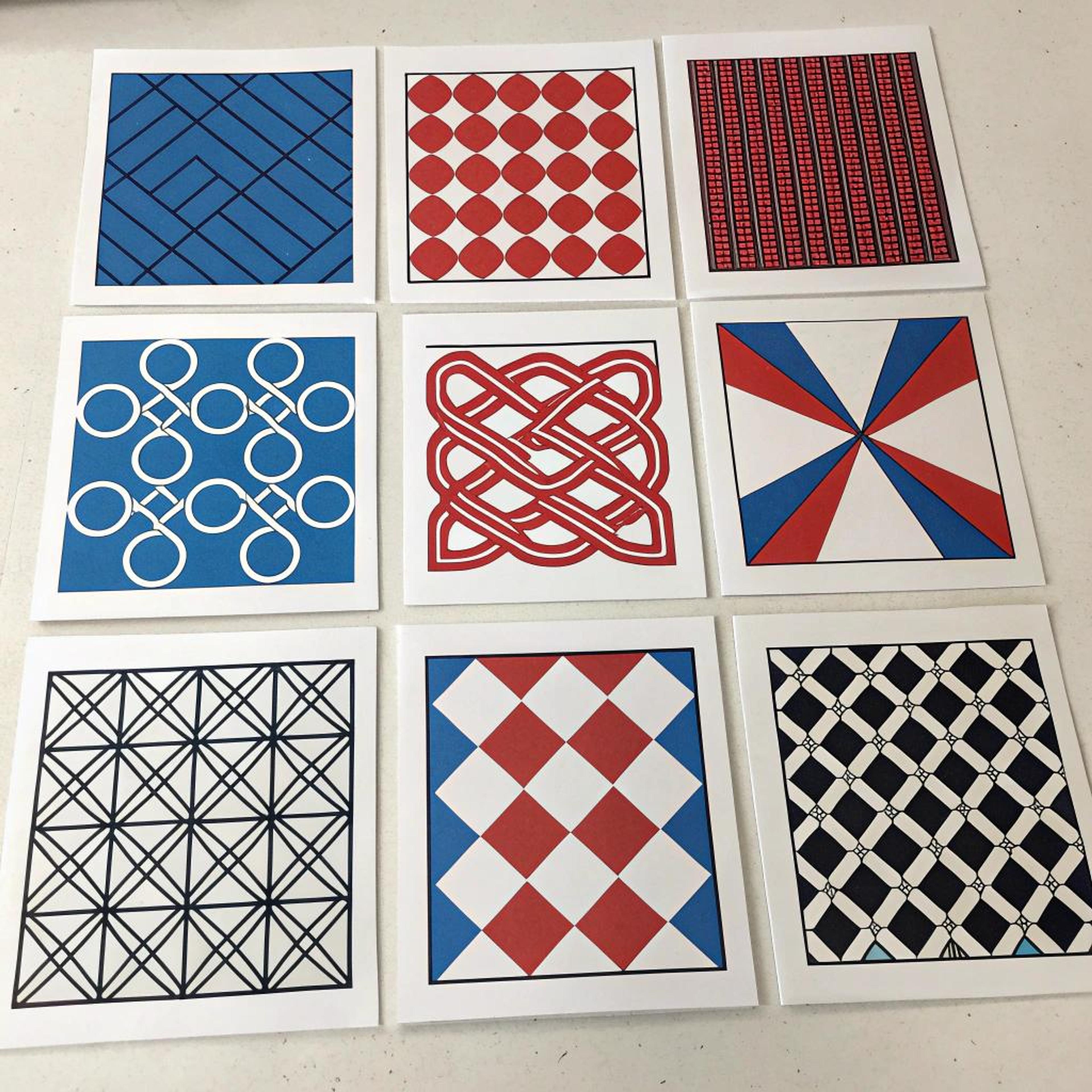 Vlechtwerk patroon als eyecatcher