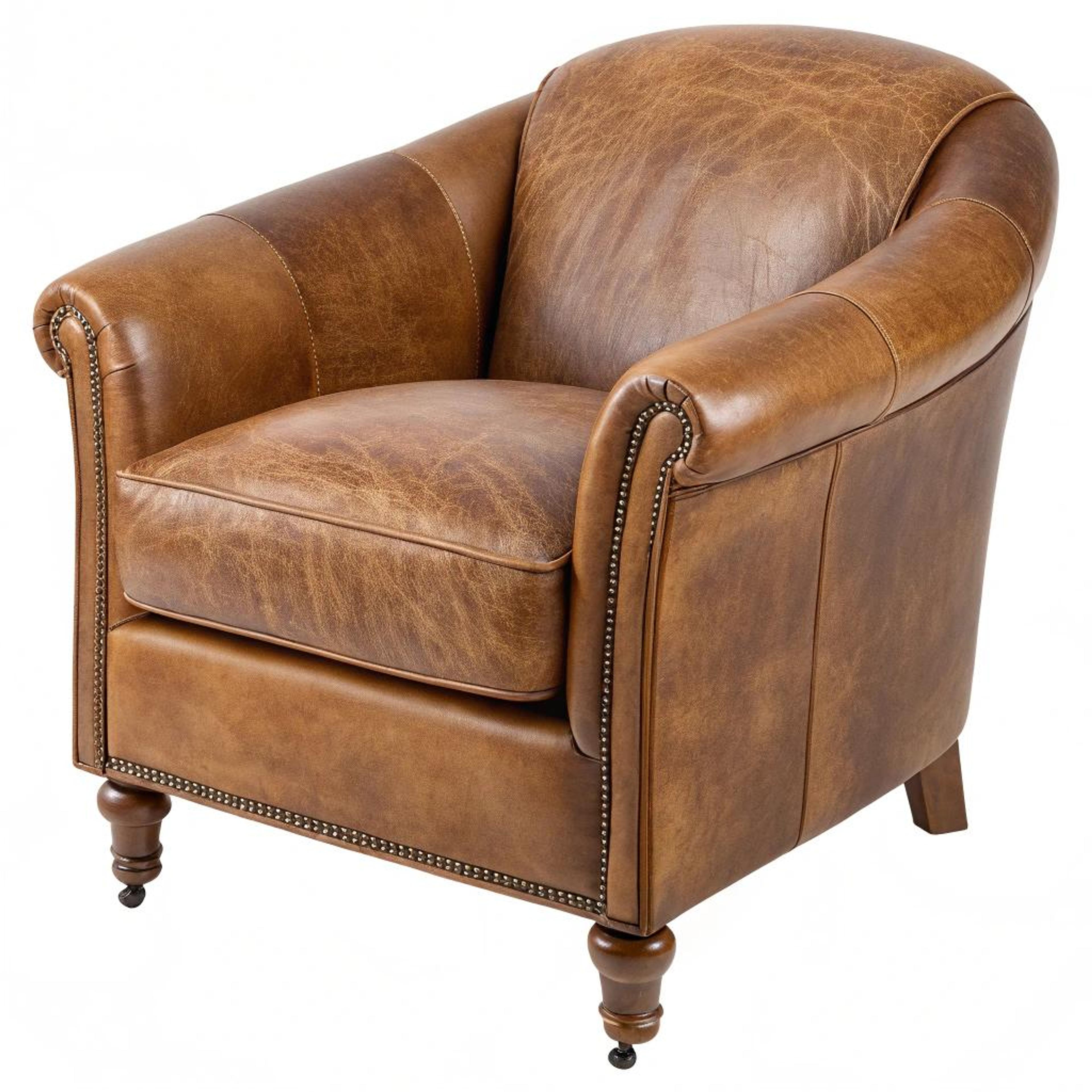 Diepe clubfauteuil als blikvanger