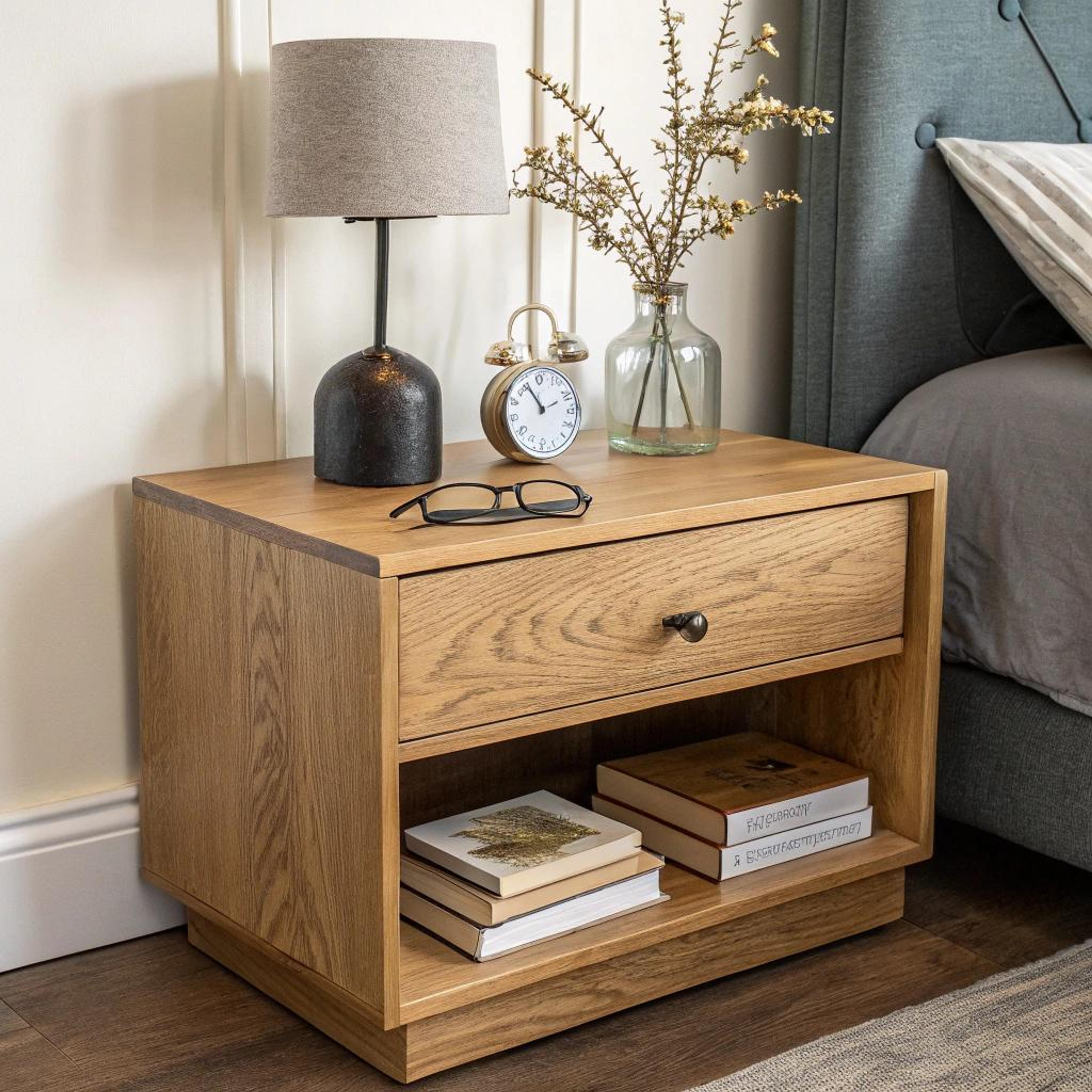 Warme tinten met natuurlijke accessoires