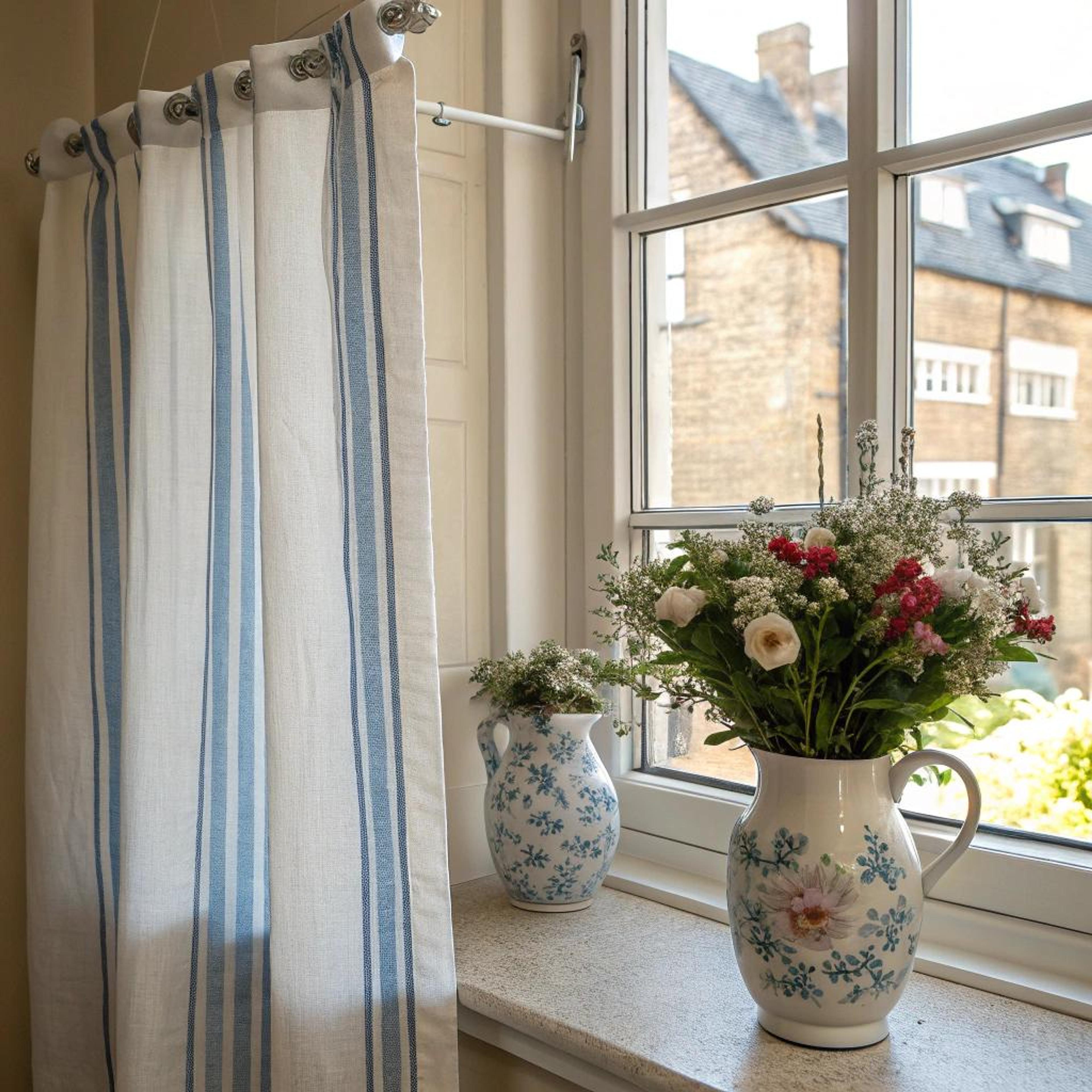 Streepgordijnen voor frisse elegantie