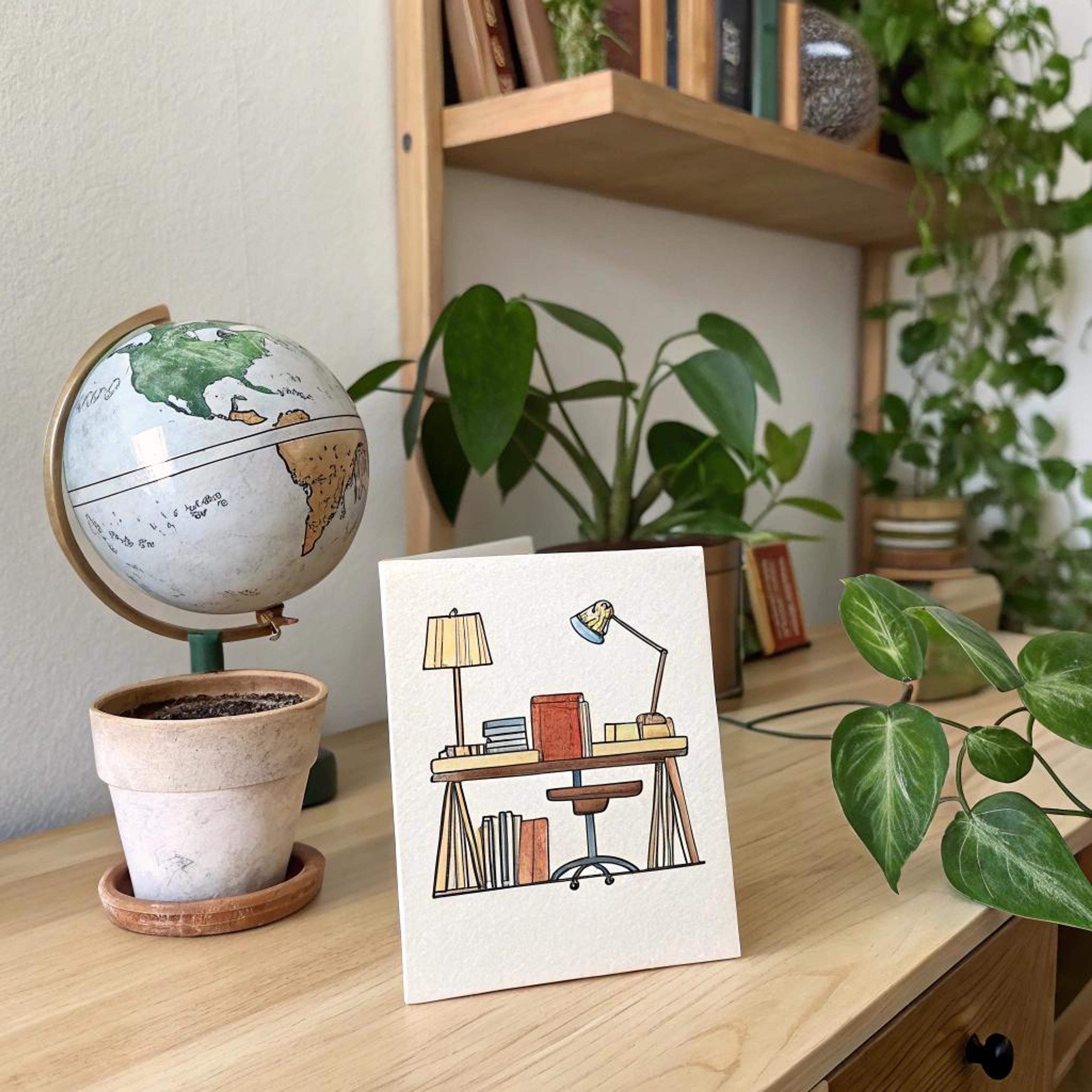 Boekenkast vol met sfeer