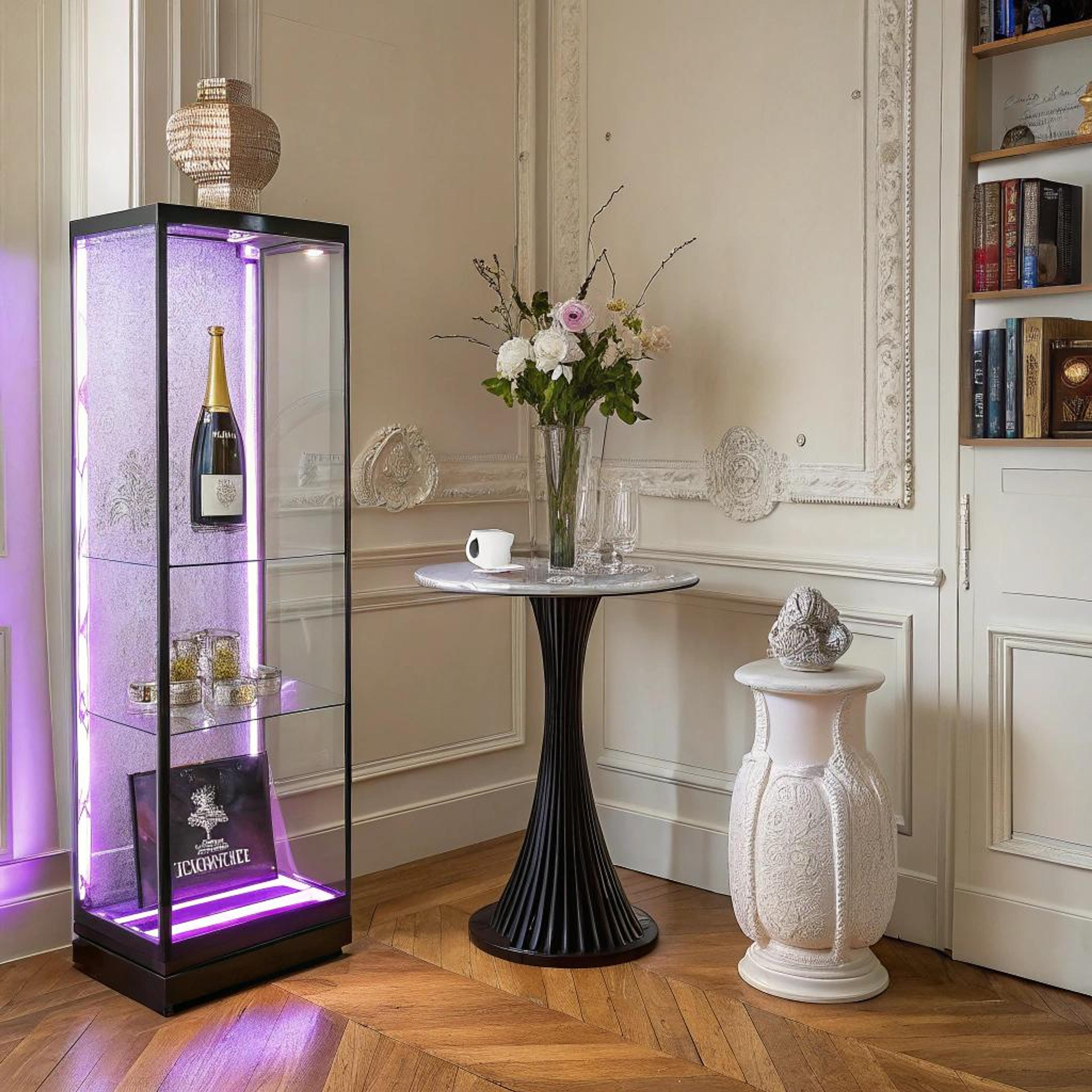 Vitrineverlichting voor luxe sfeer