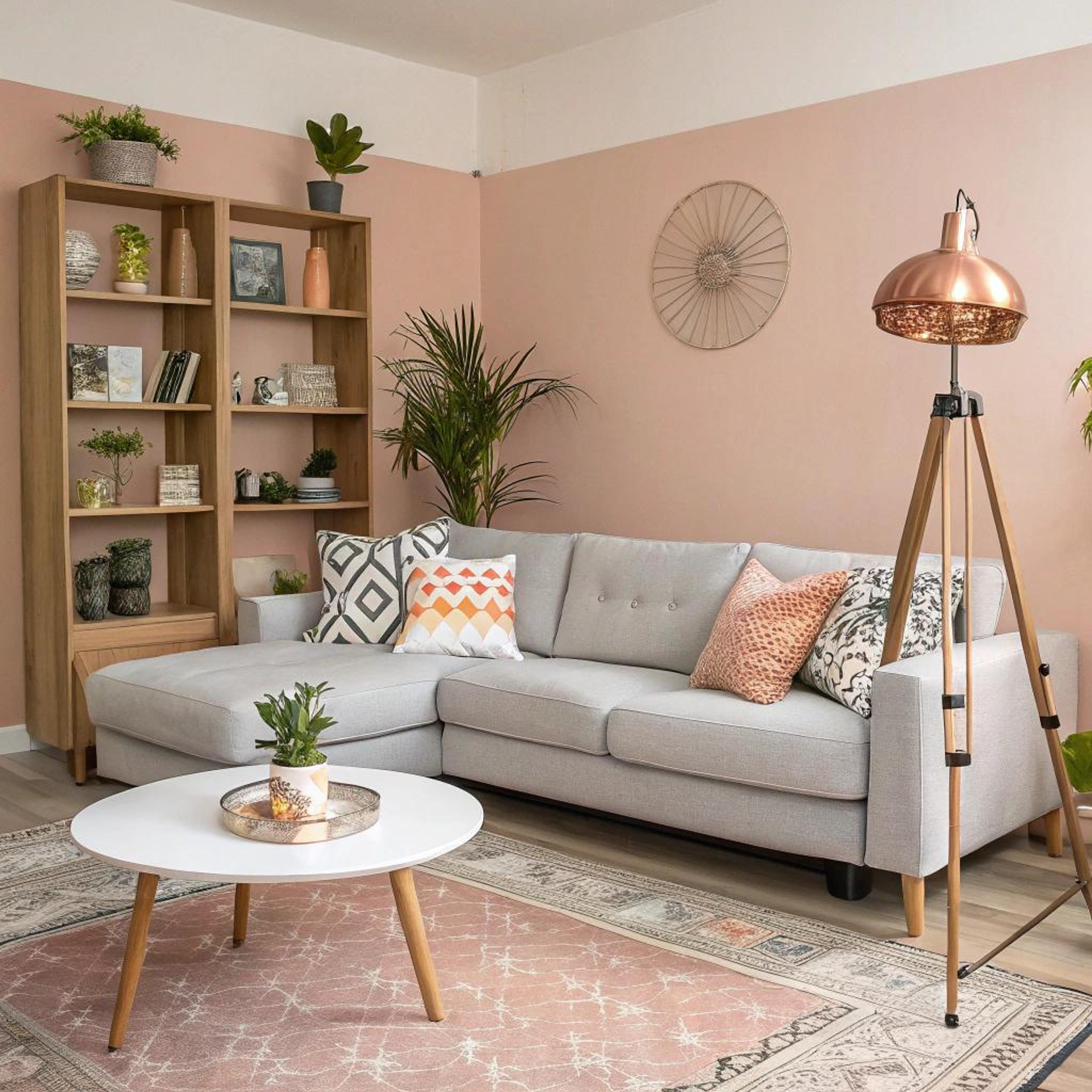 Harmonie met zachte terracotta