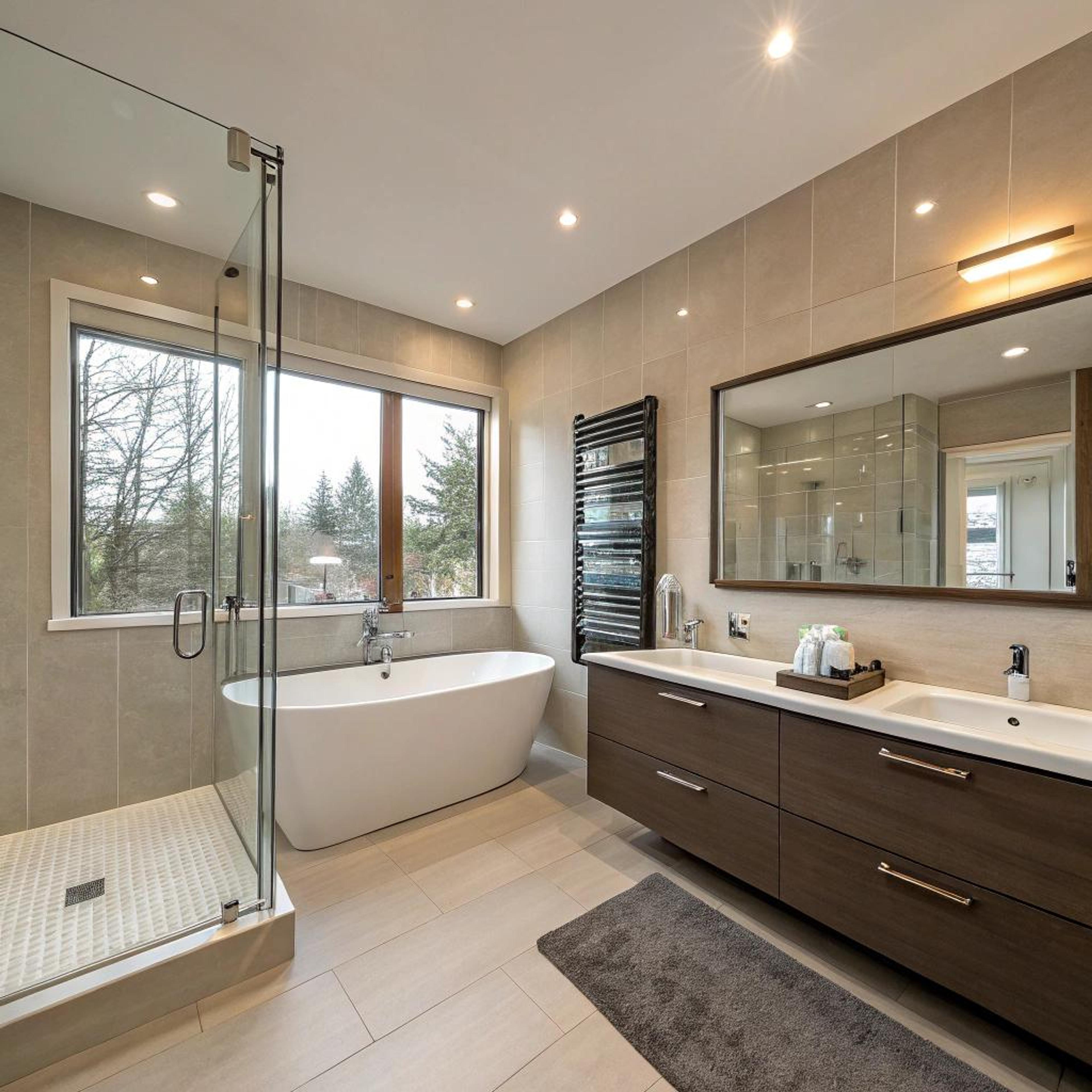 Luxe door hout en licht