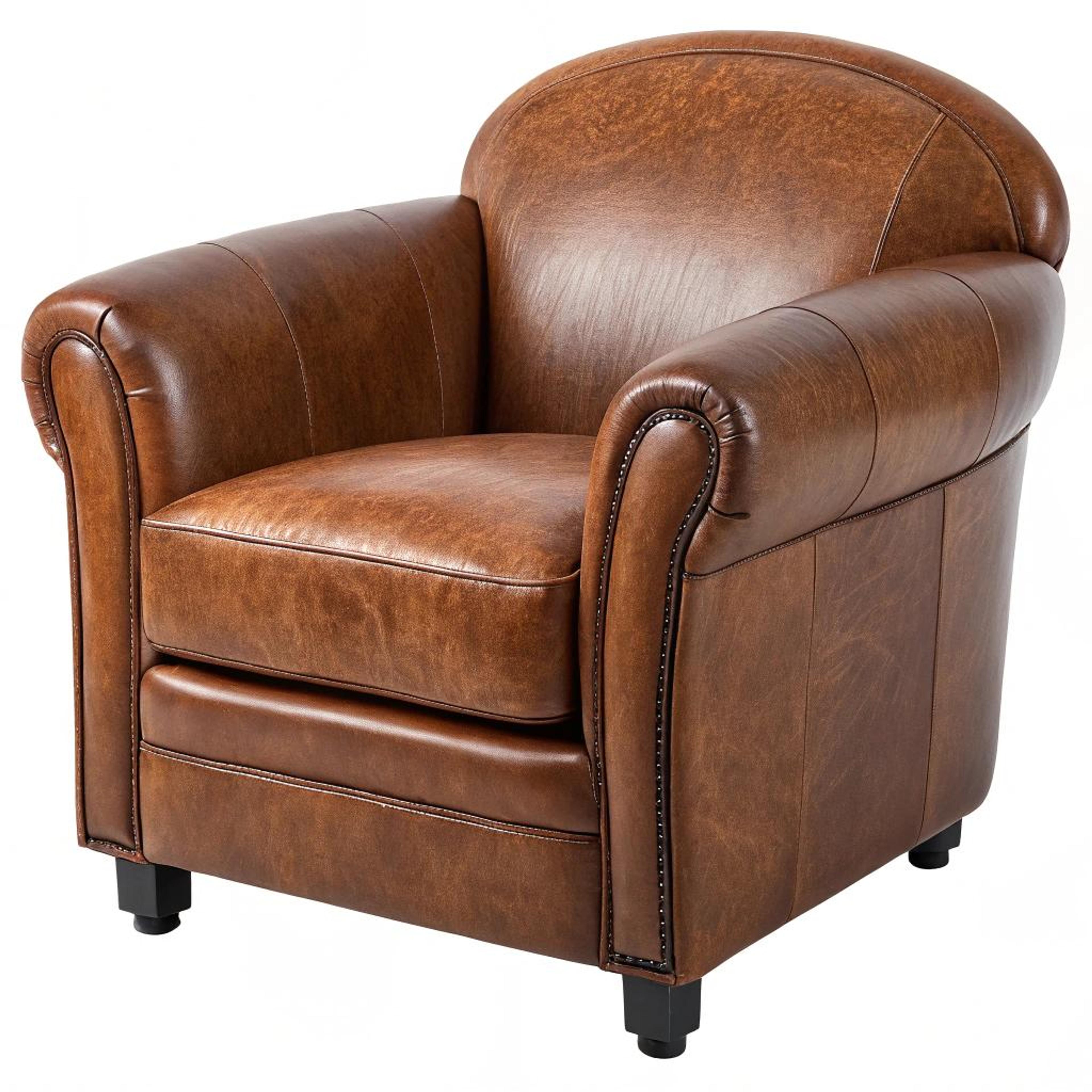 Verfijnde details bij clubfauteuil