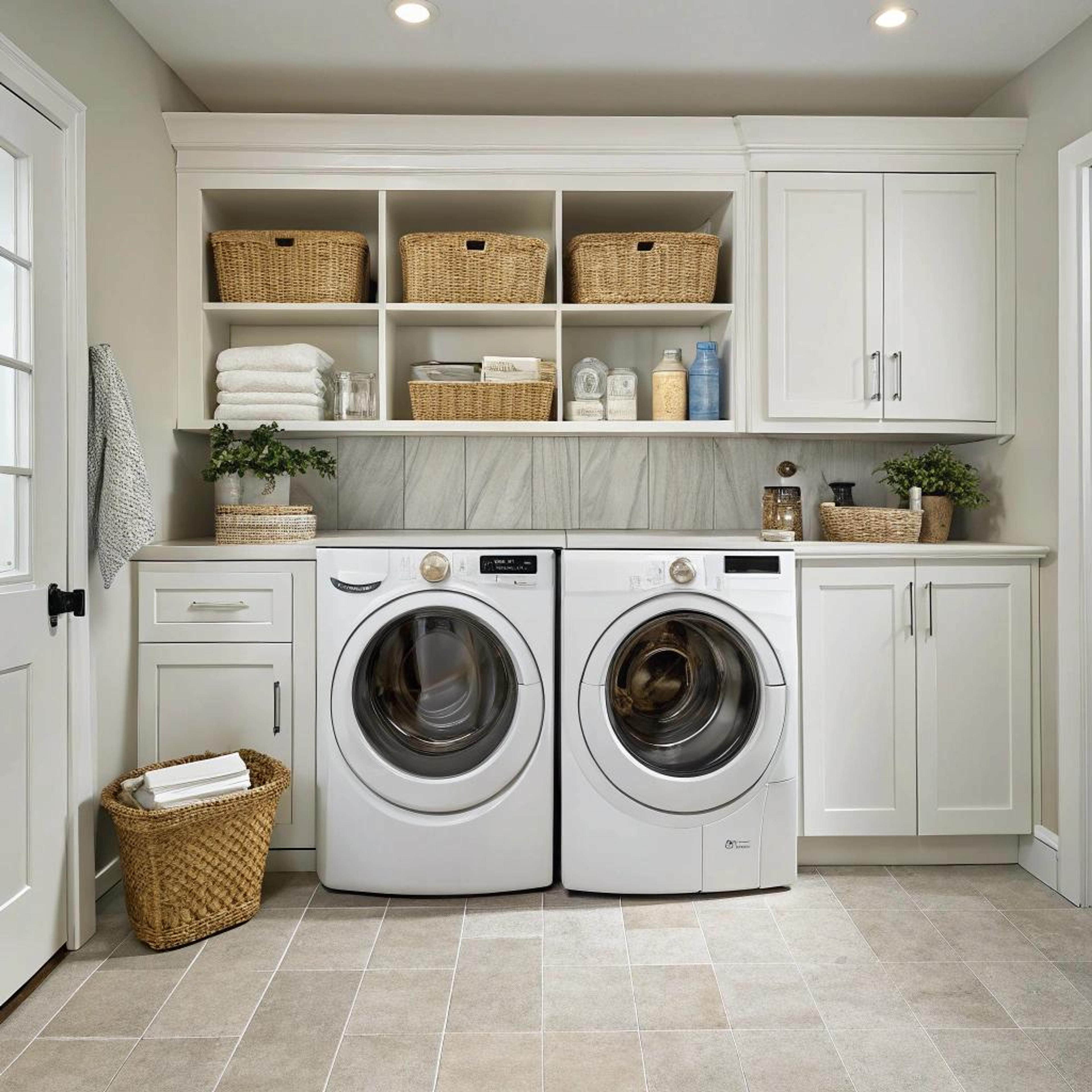 Neutrale berging met textuur