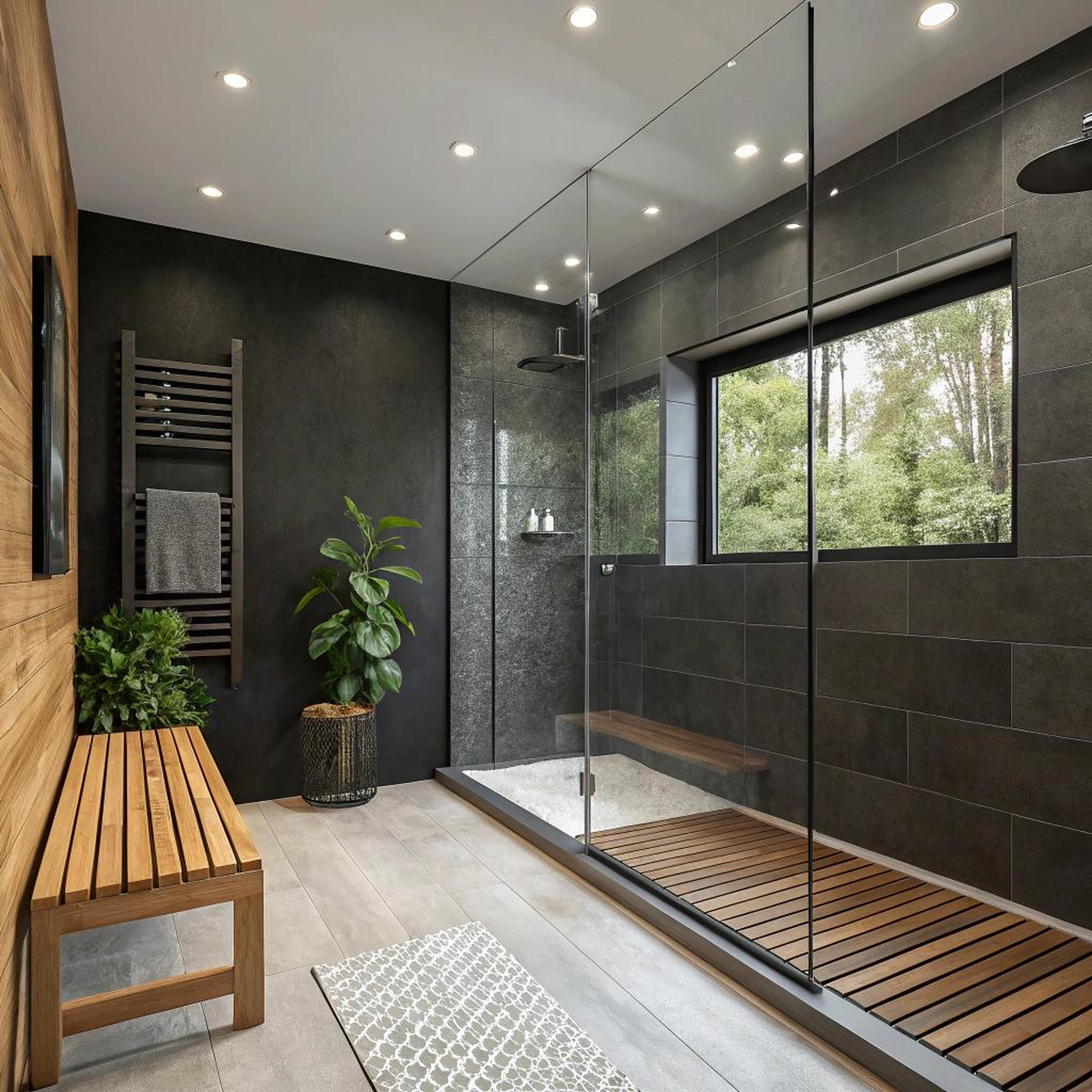 Zwarte luxe met houtlook