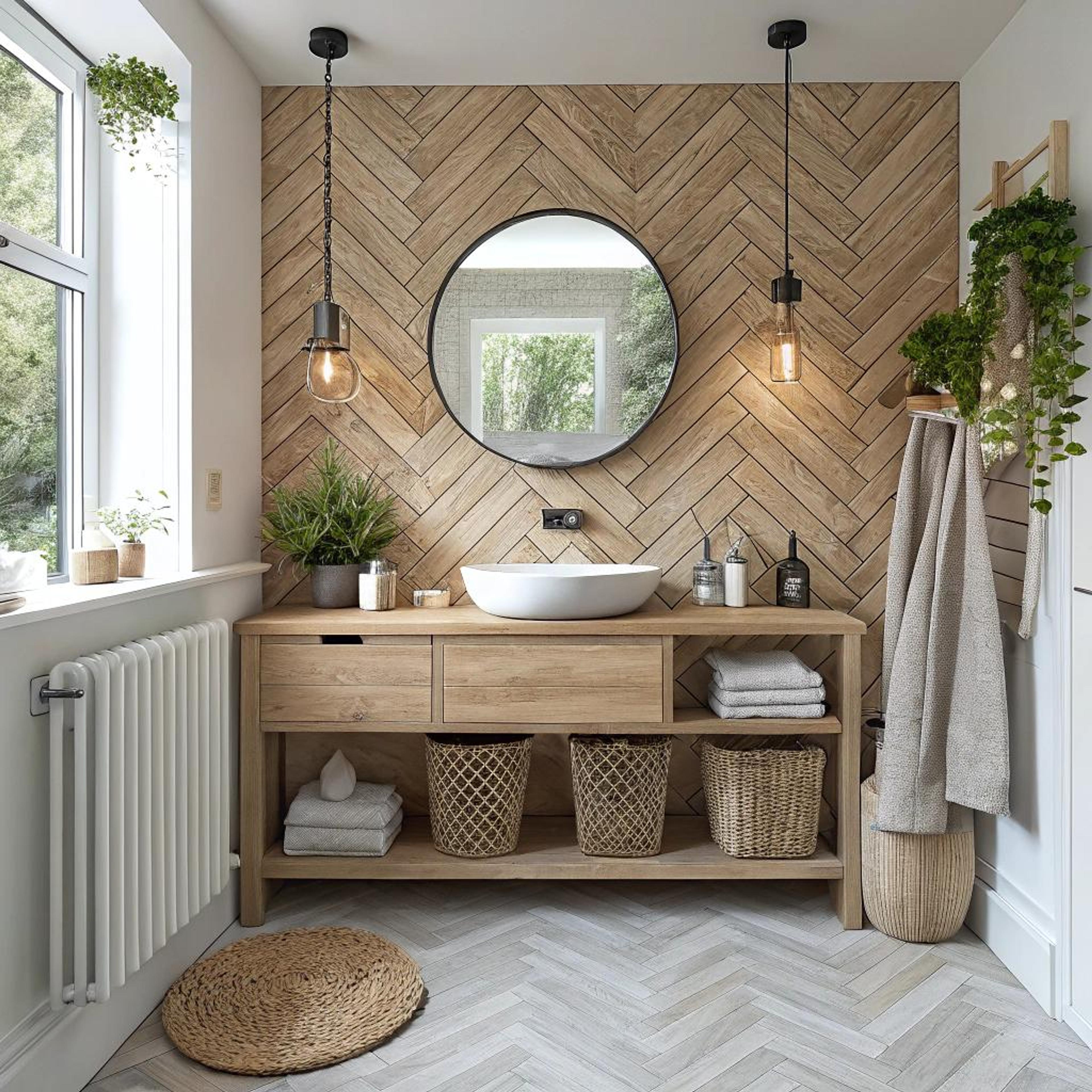 Evenwicht door natuurlijke materialen