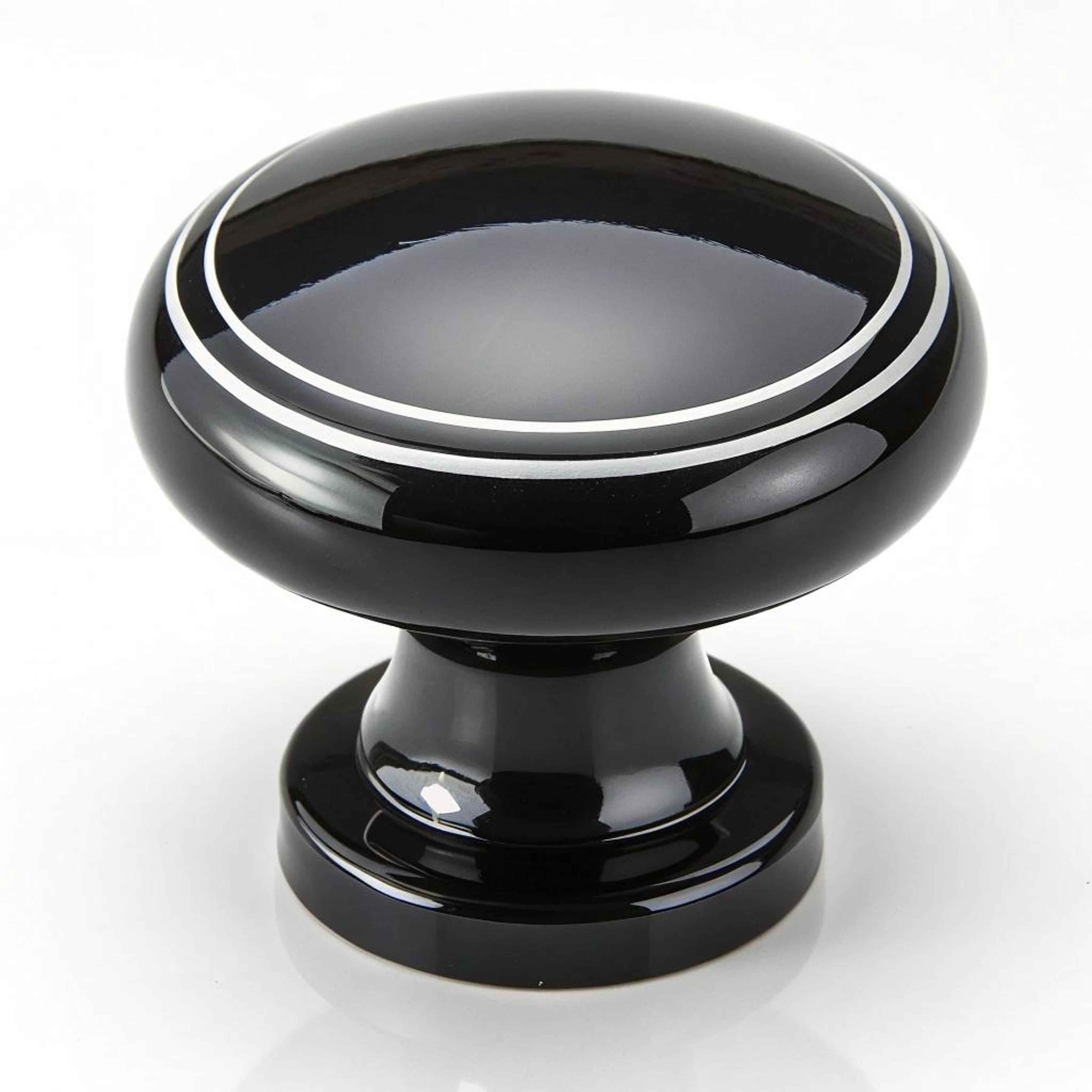 Glanzende knop als eyecatcher