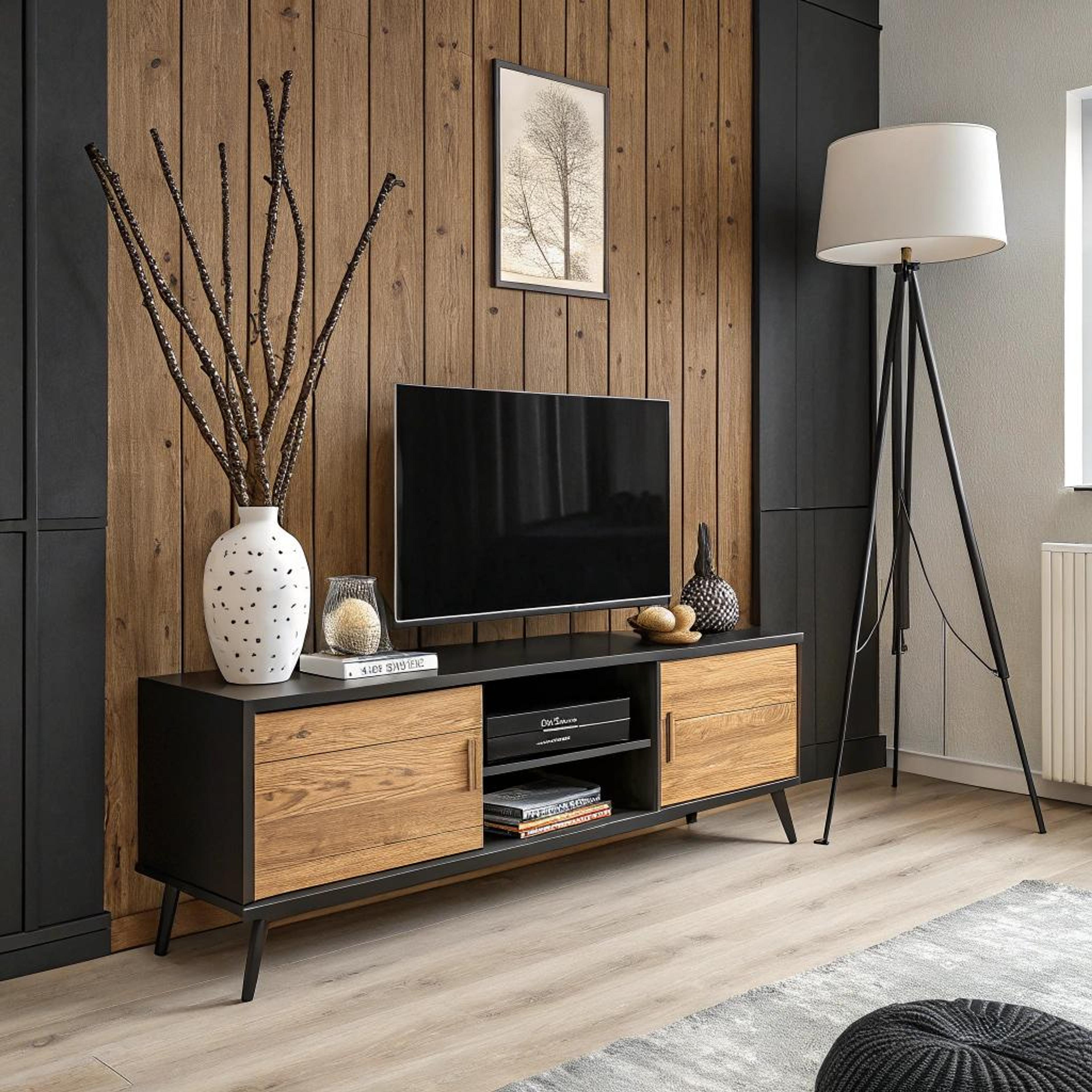 Houten accenten voor warmte