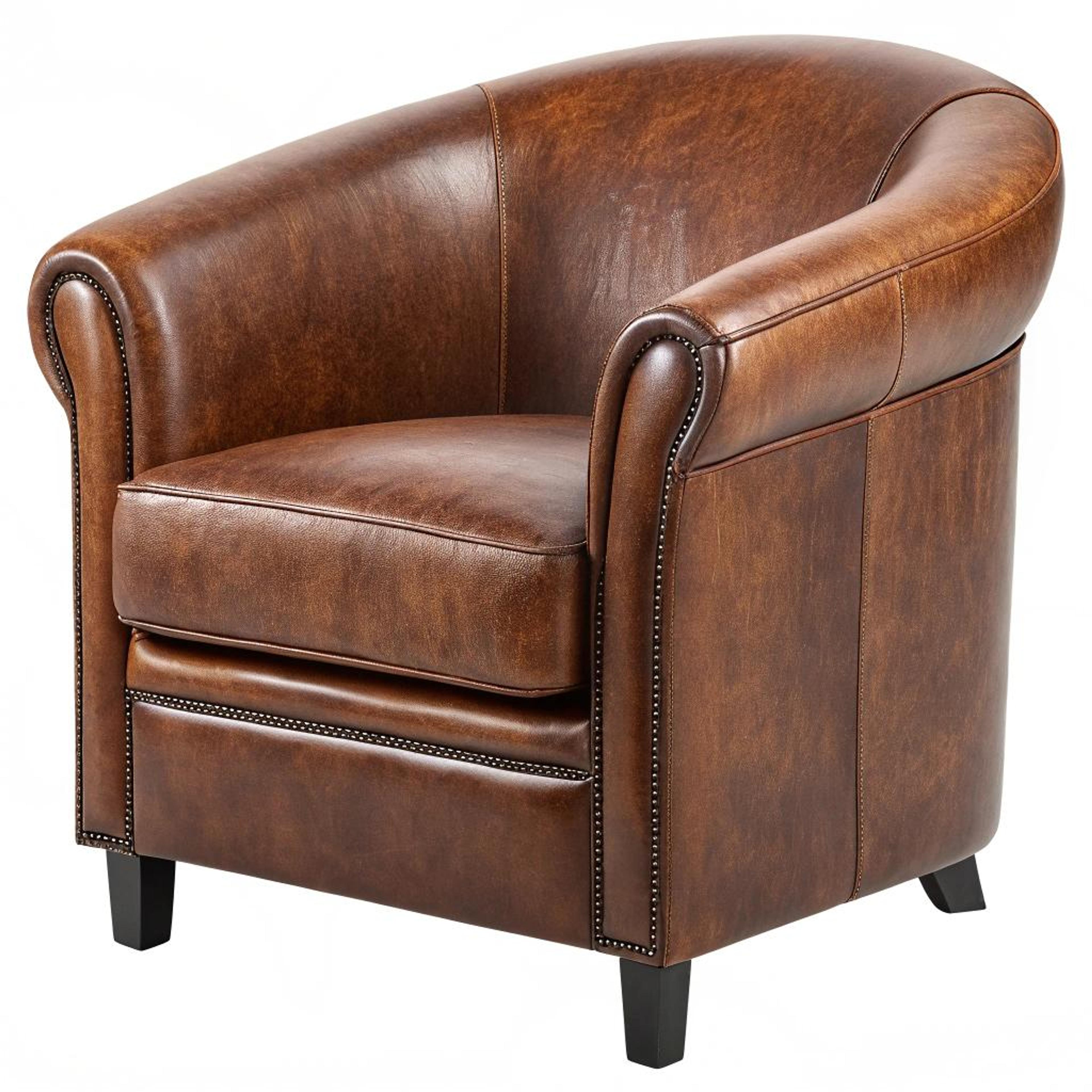 Klassieke clubfauteuil als centerpiece