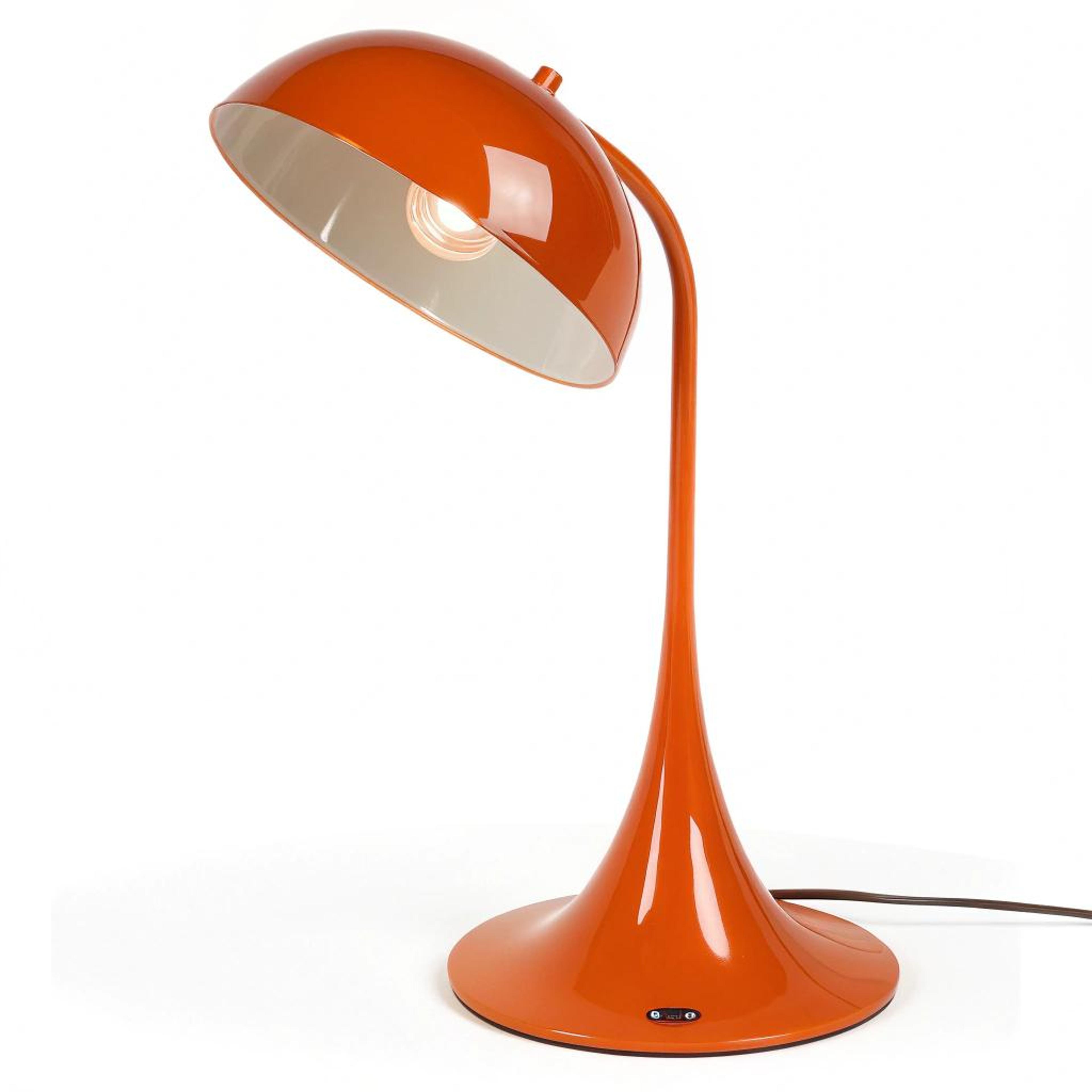 Oranje eyecatcher met sfeerlicht