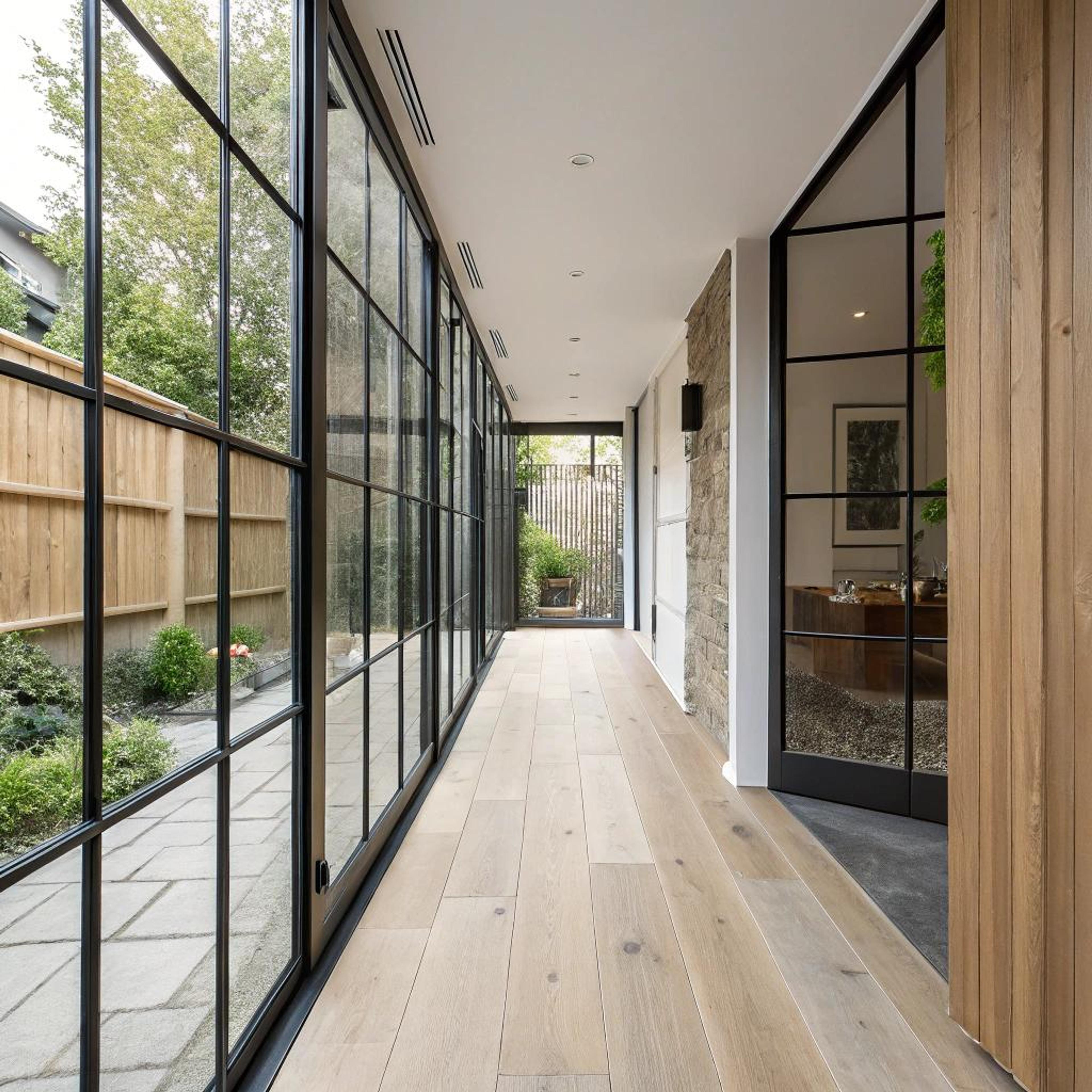 Rustieke charme achter glaswanden