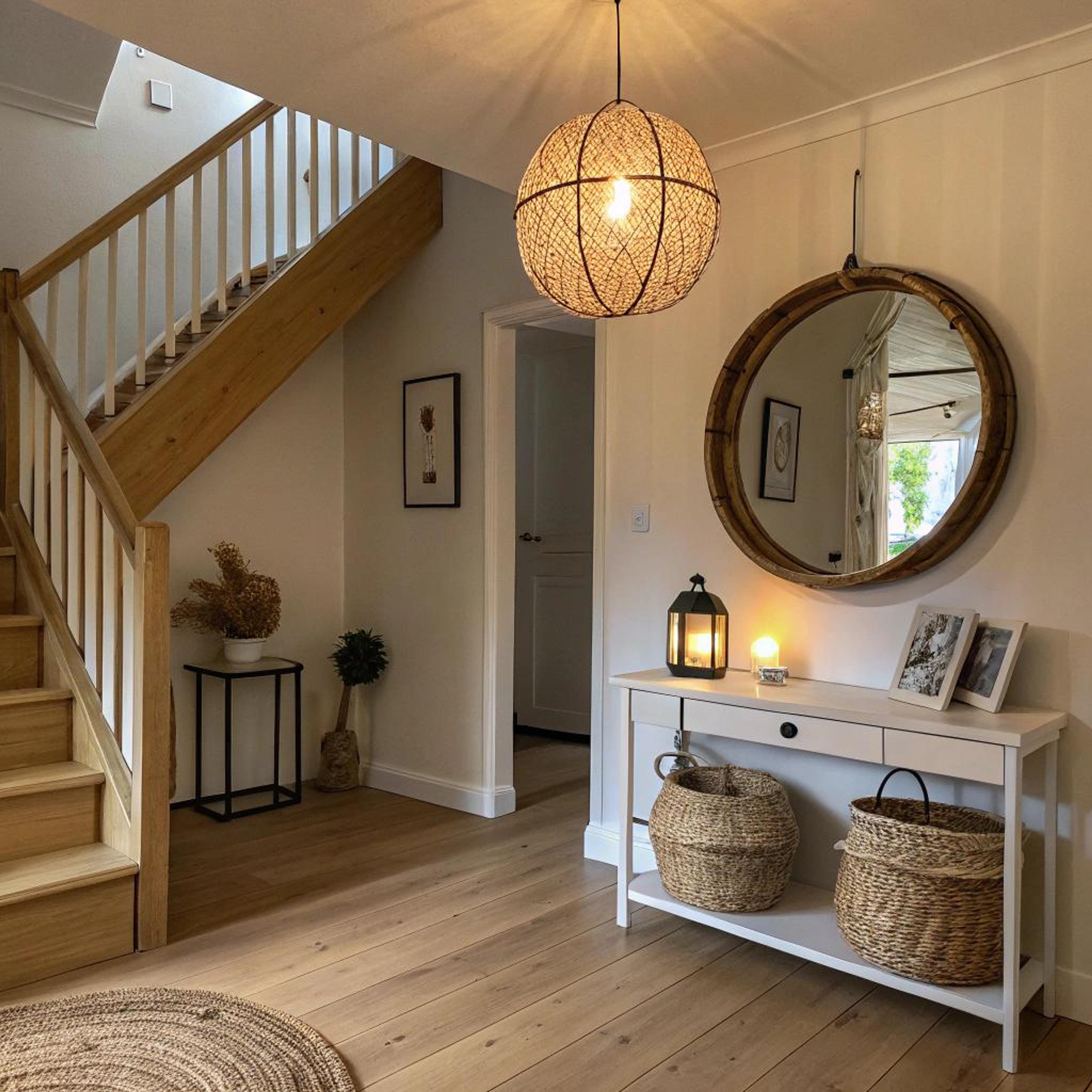 Natuurtinten voor warme entree