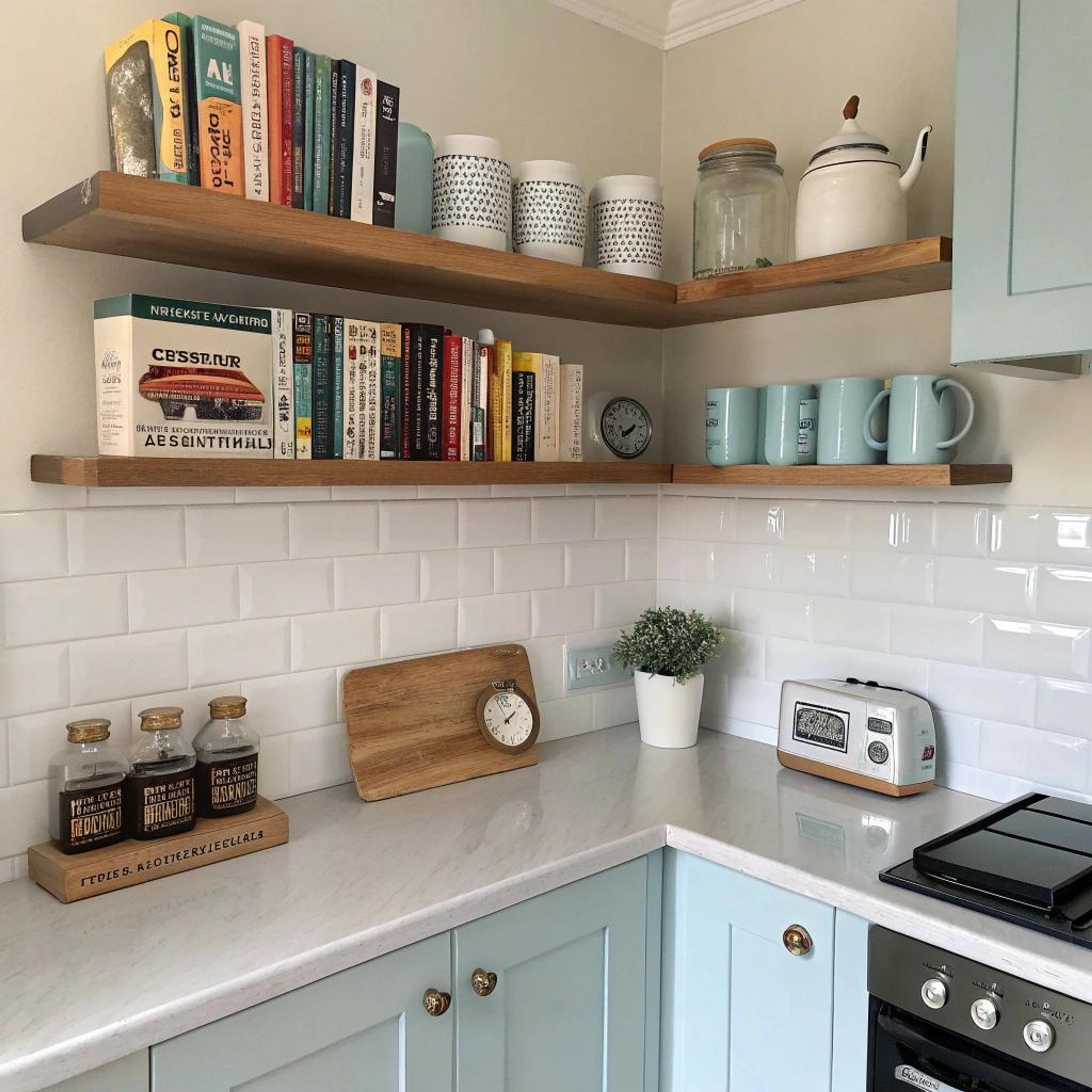 Warme styling met houten planken