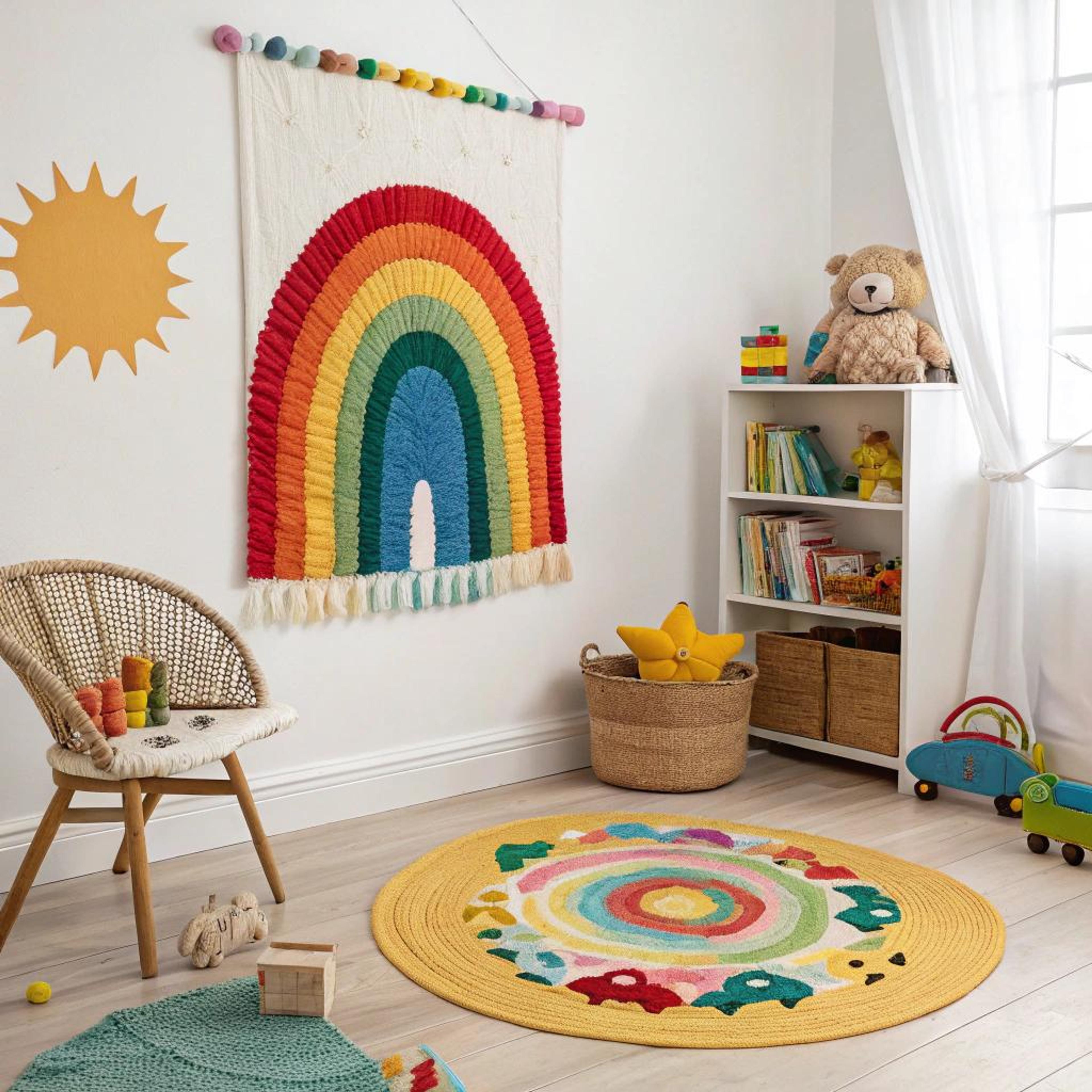 Regenboogaccenten als blikvanger