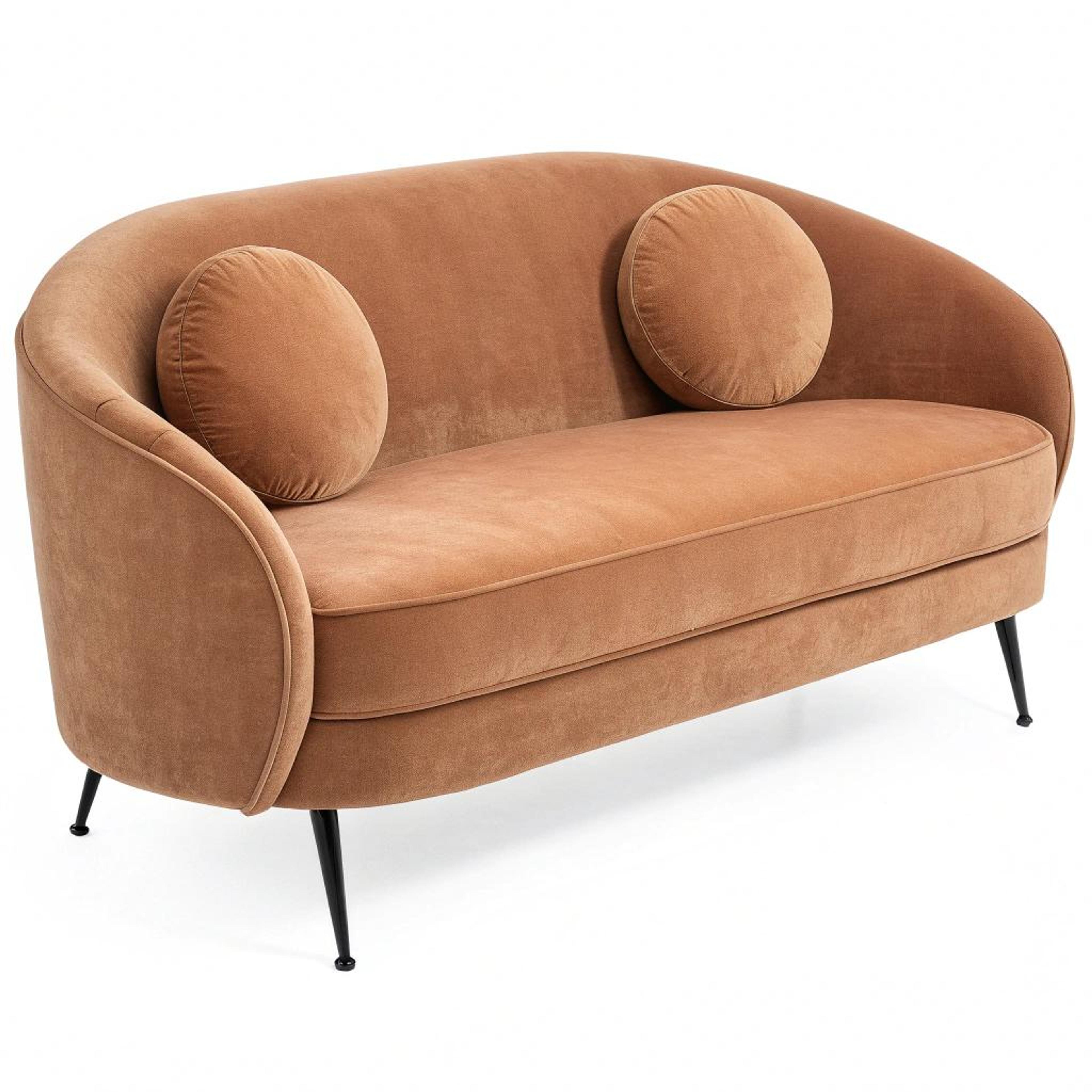 Fluweelzachte chaise longue allure