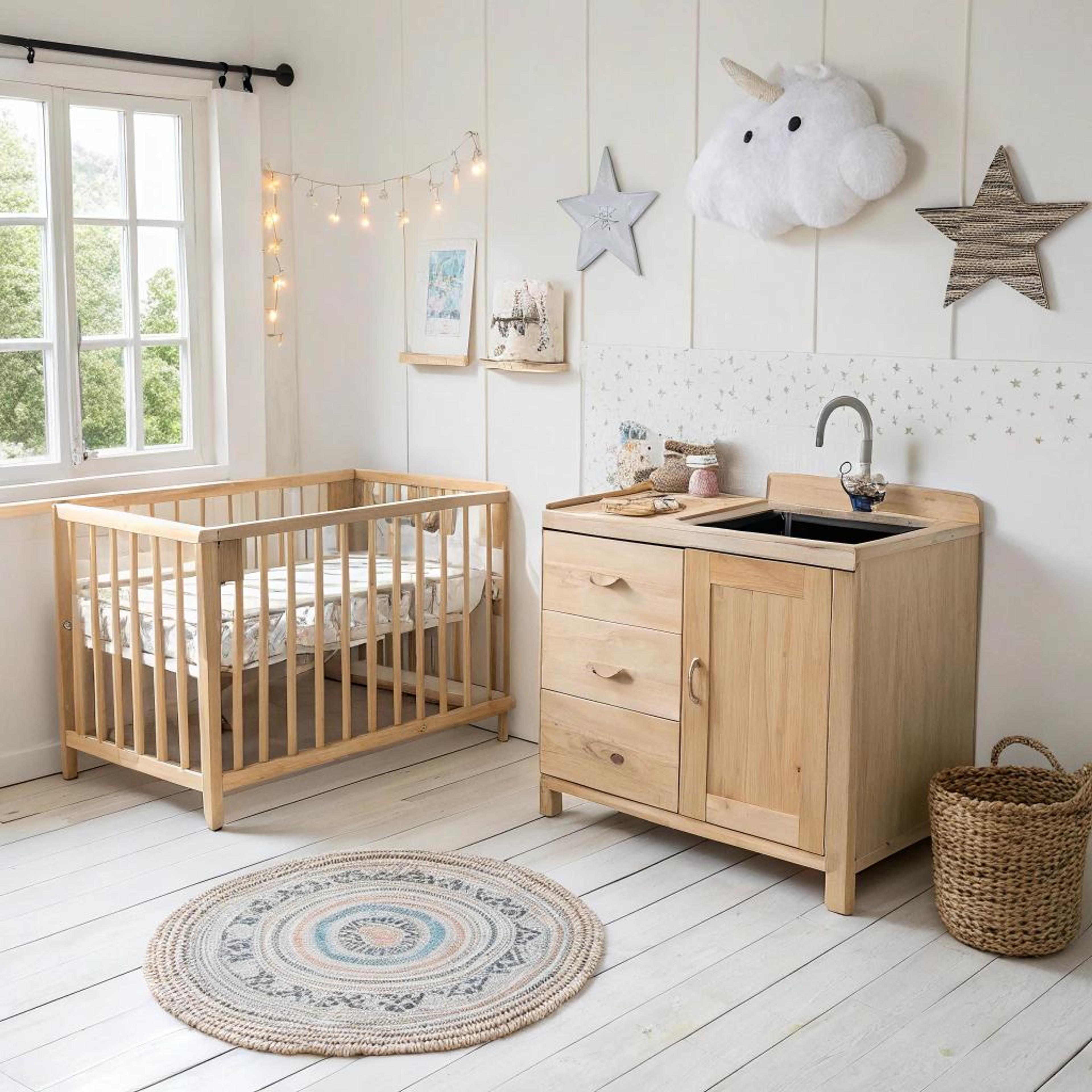 Unicorn aan de sterrenmuur