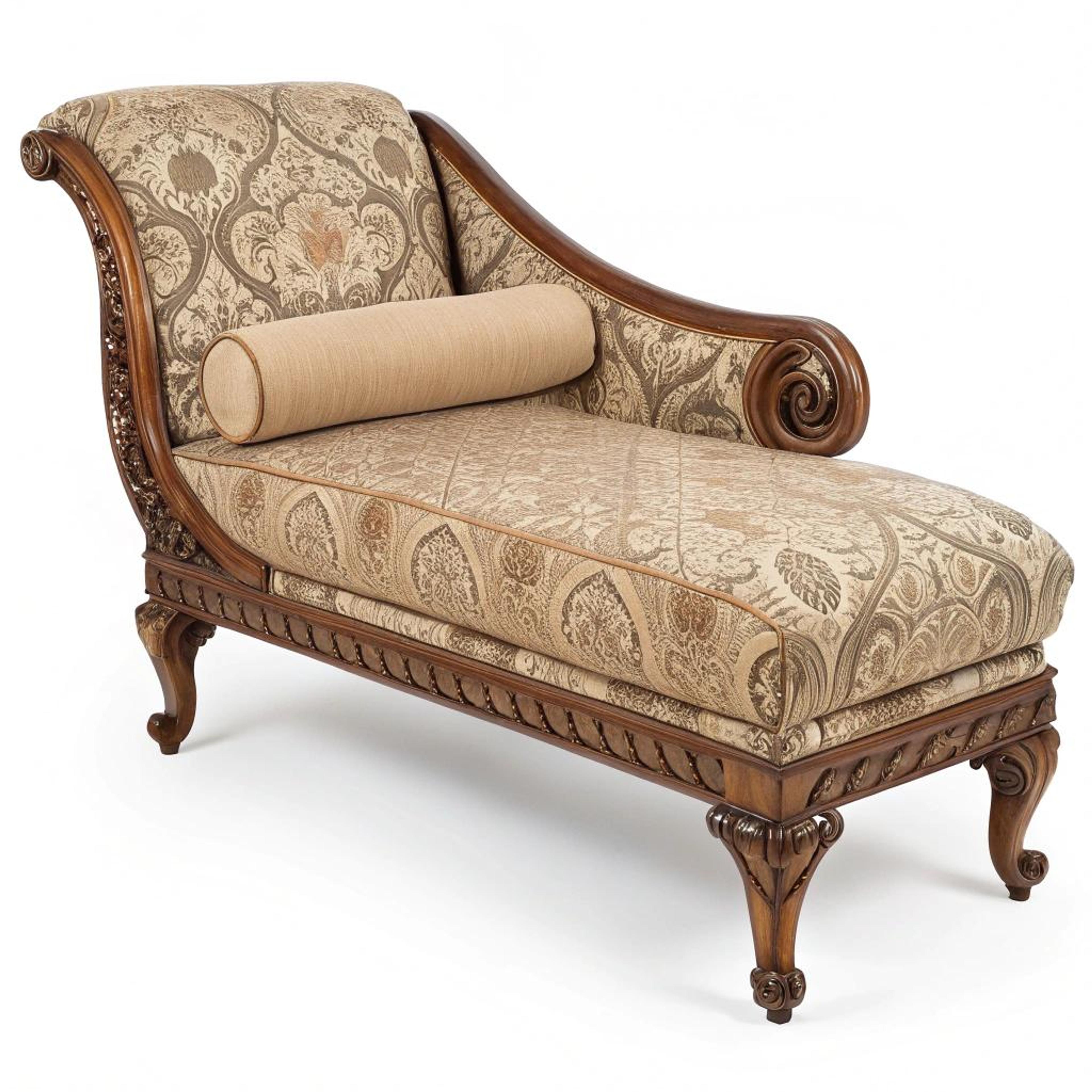 Barokke chaise longue allure