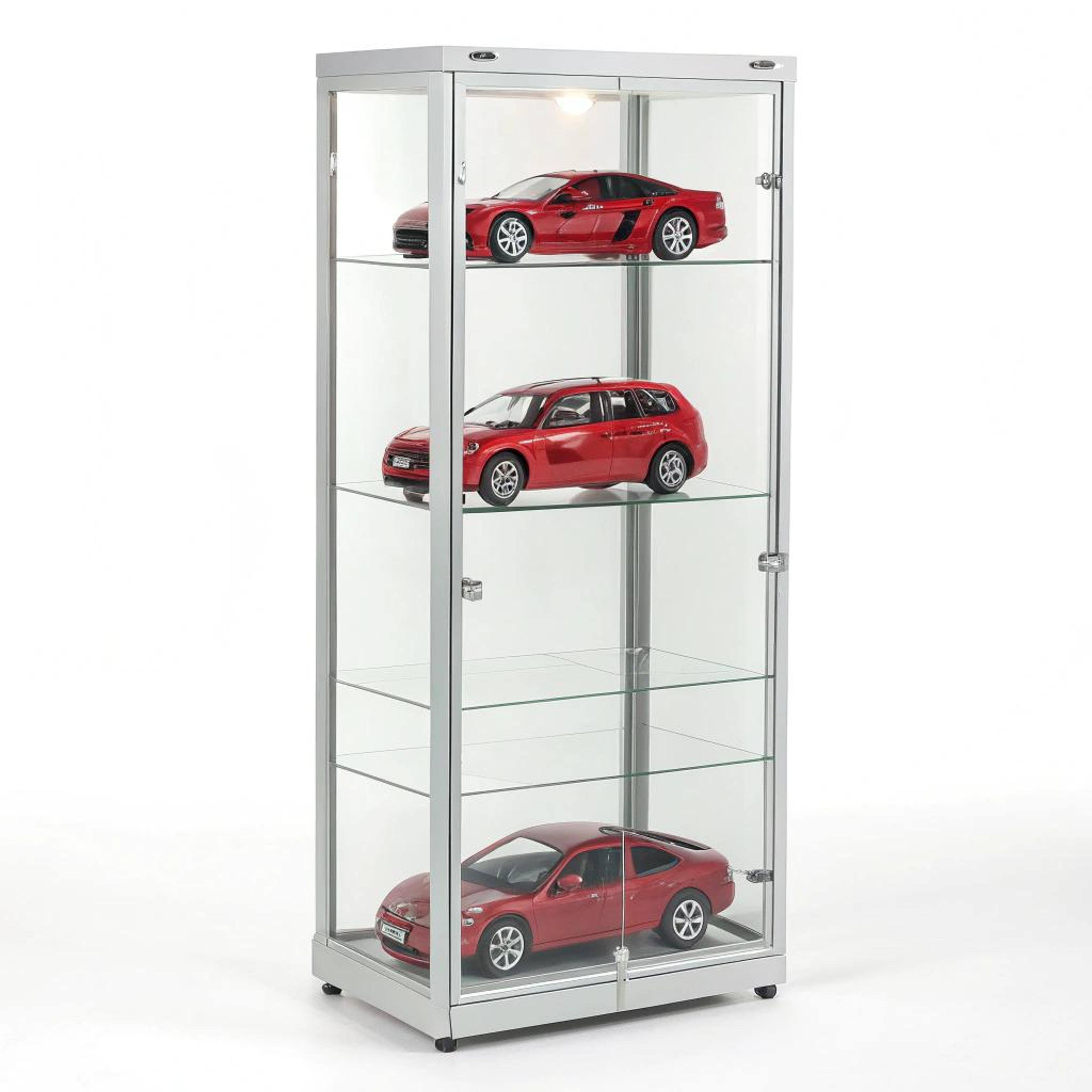 Rode modelauto’s in beeld