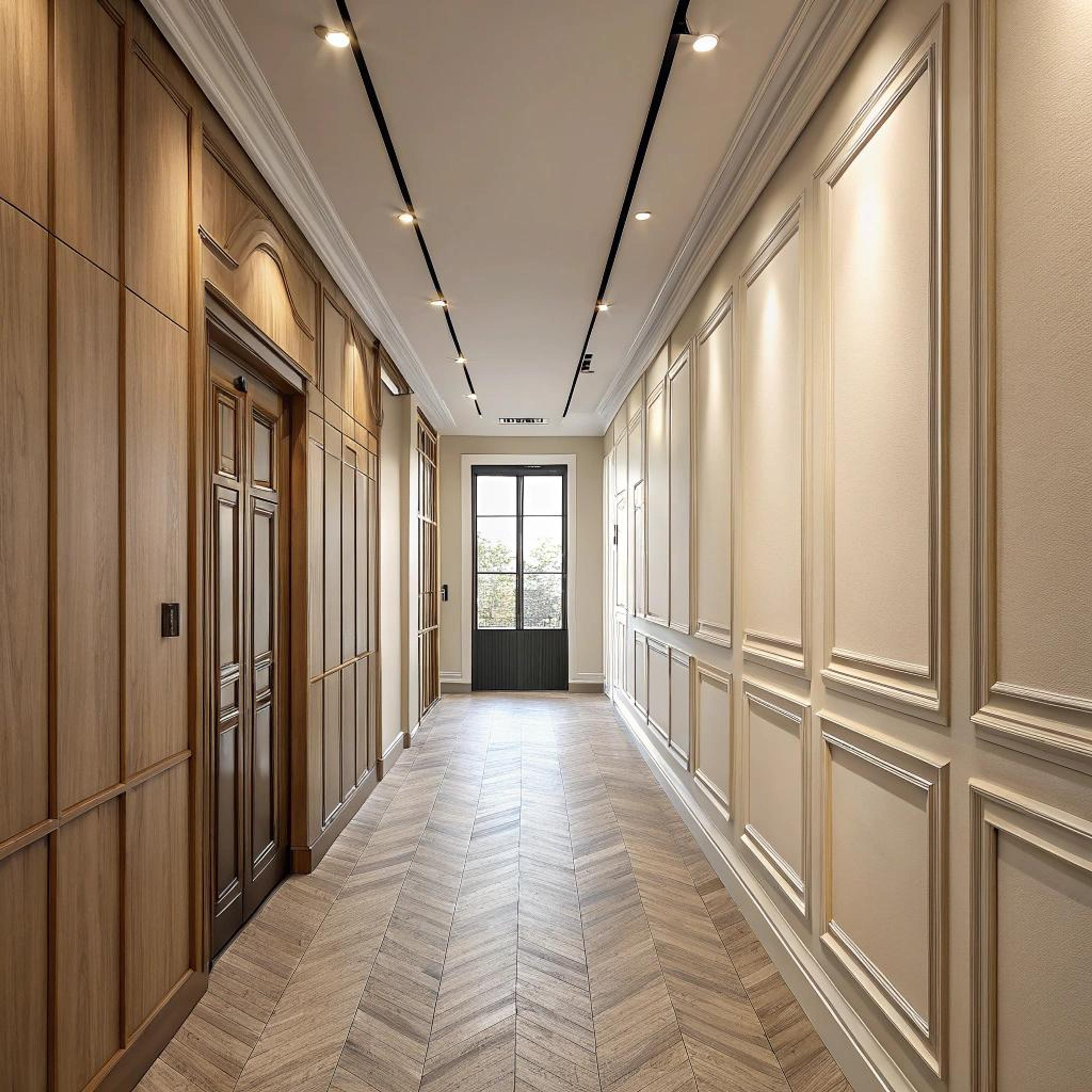 Tegenstelling in hout en lijsten