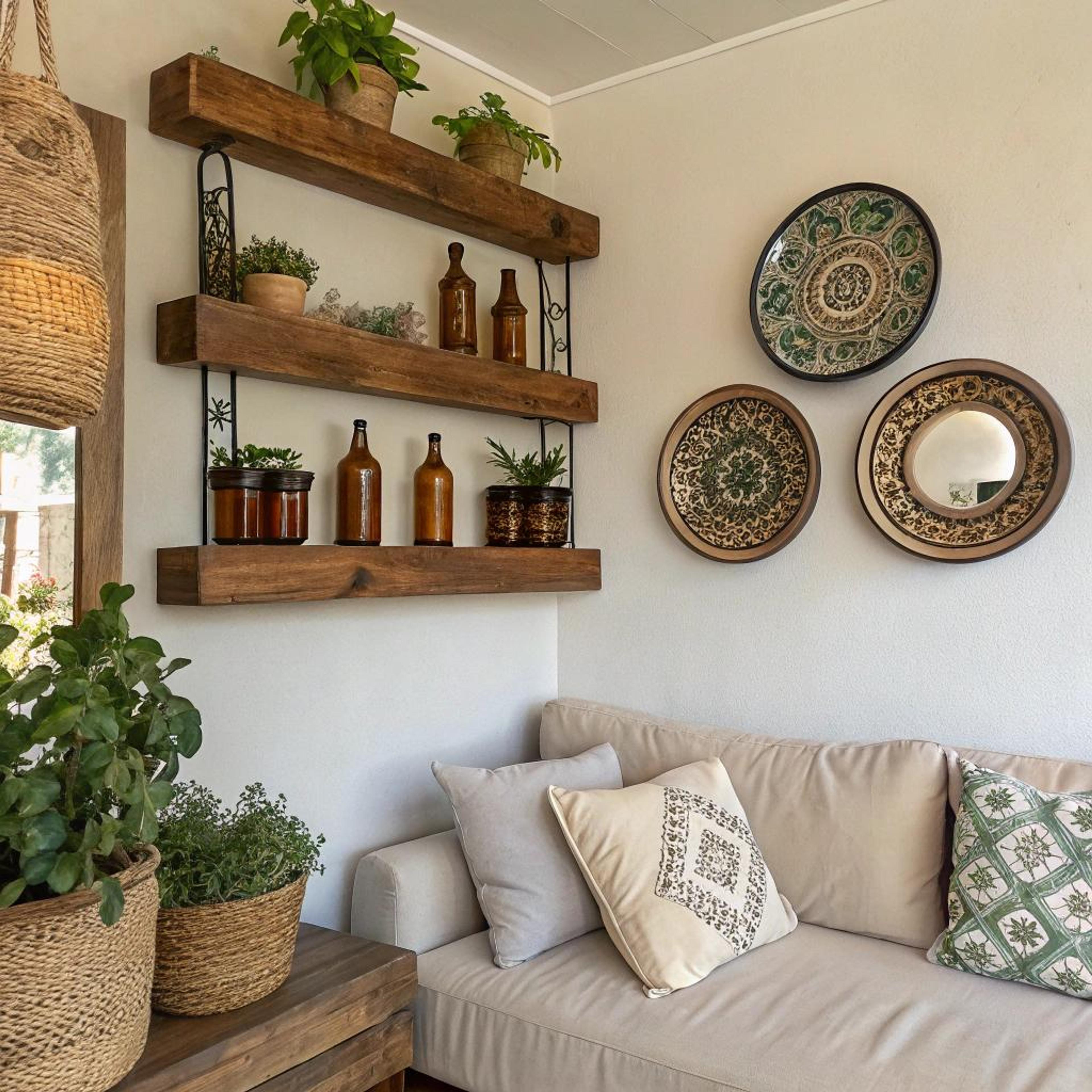 Decoratieve borden als blikvanger