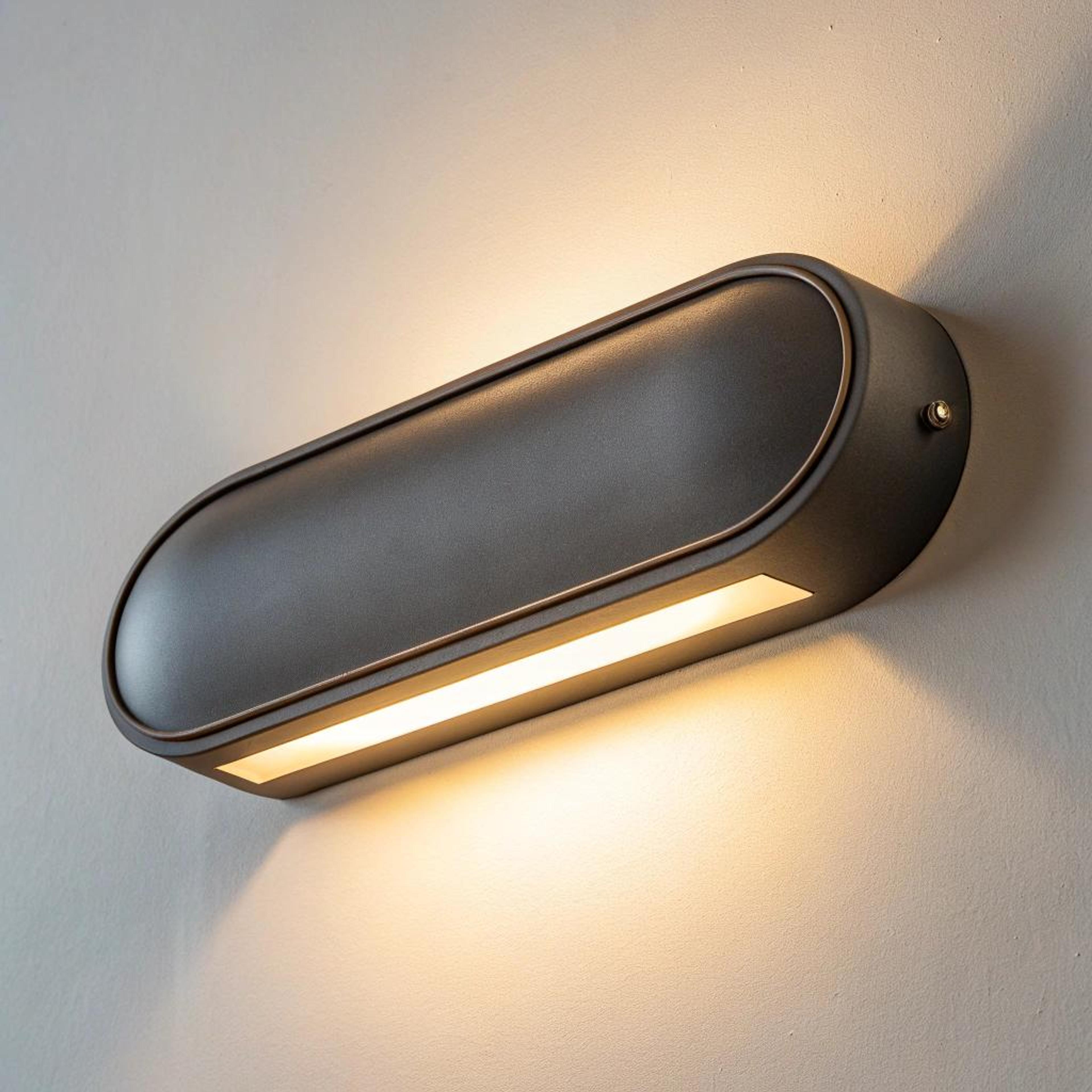 Ovale wandlamp als eyecatcher