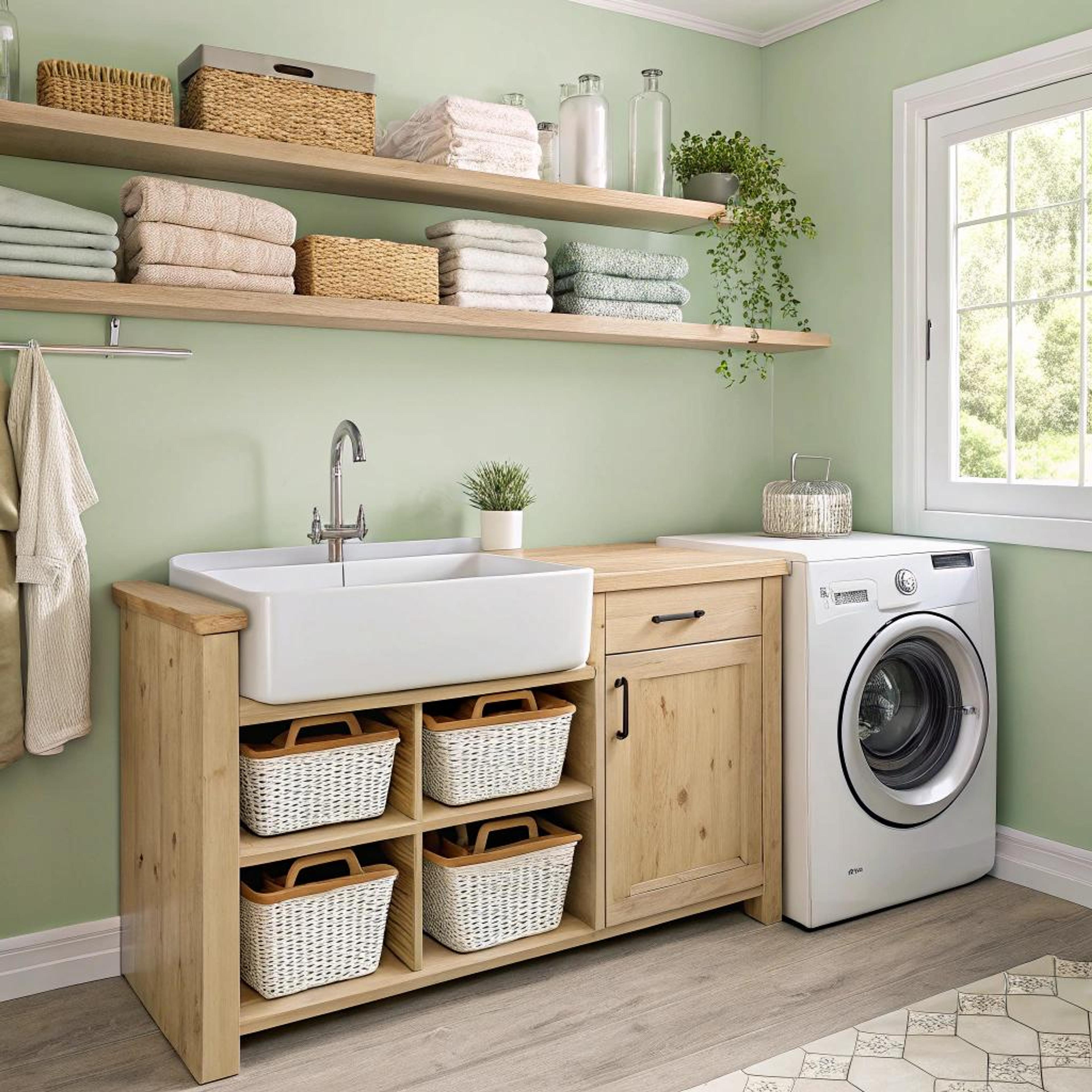 Zachtgroene muren voor rust