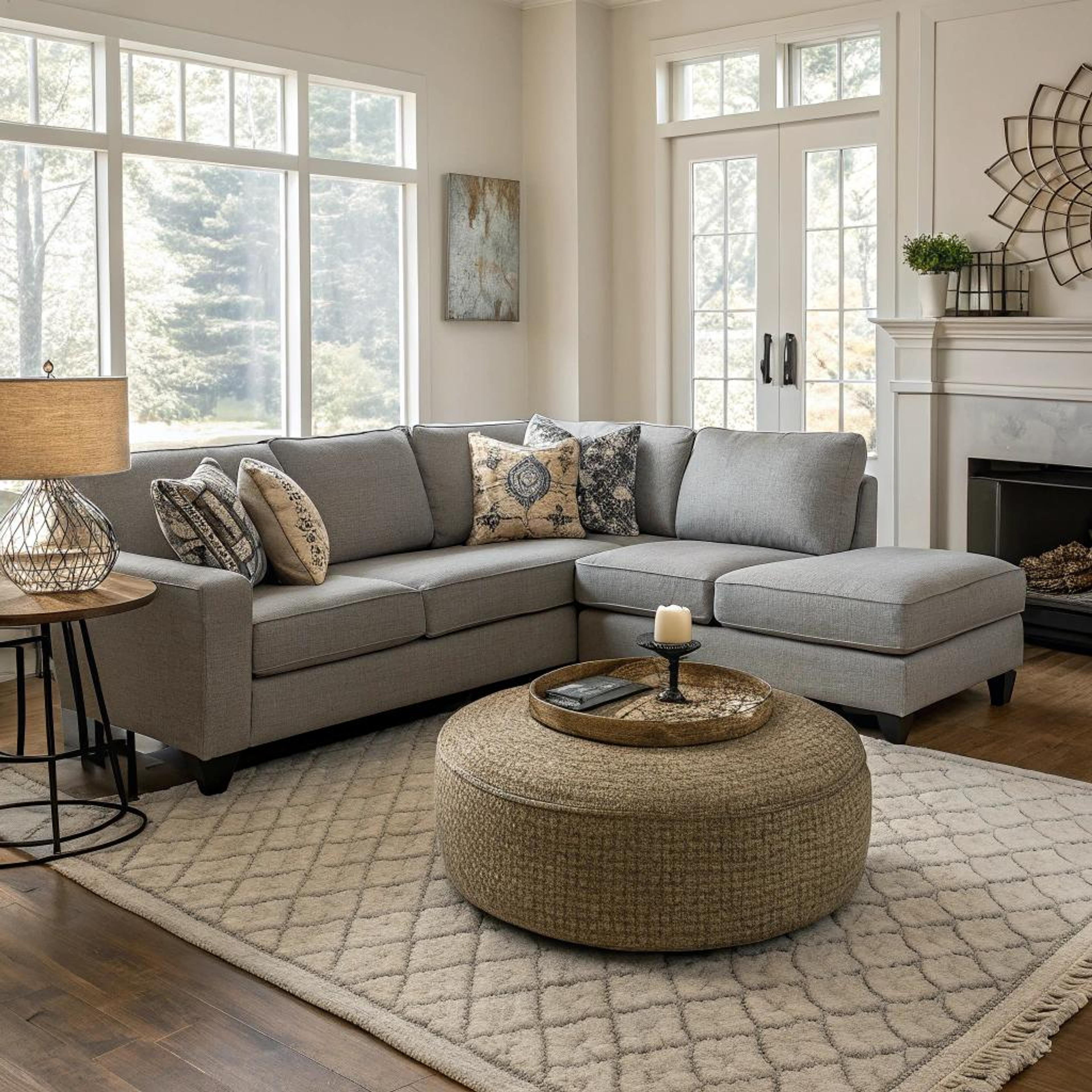 Patroonvloerkleed als blikvanger