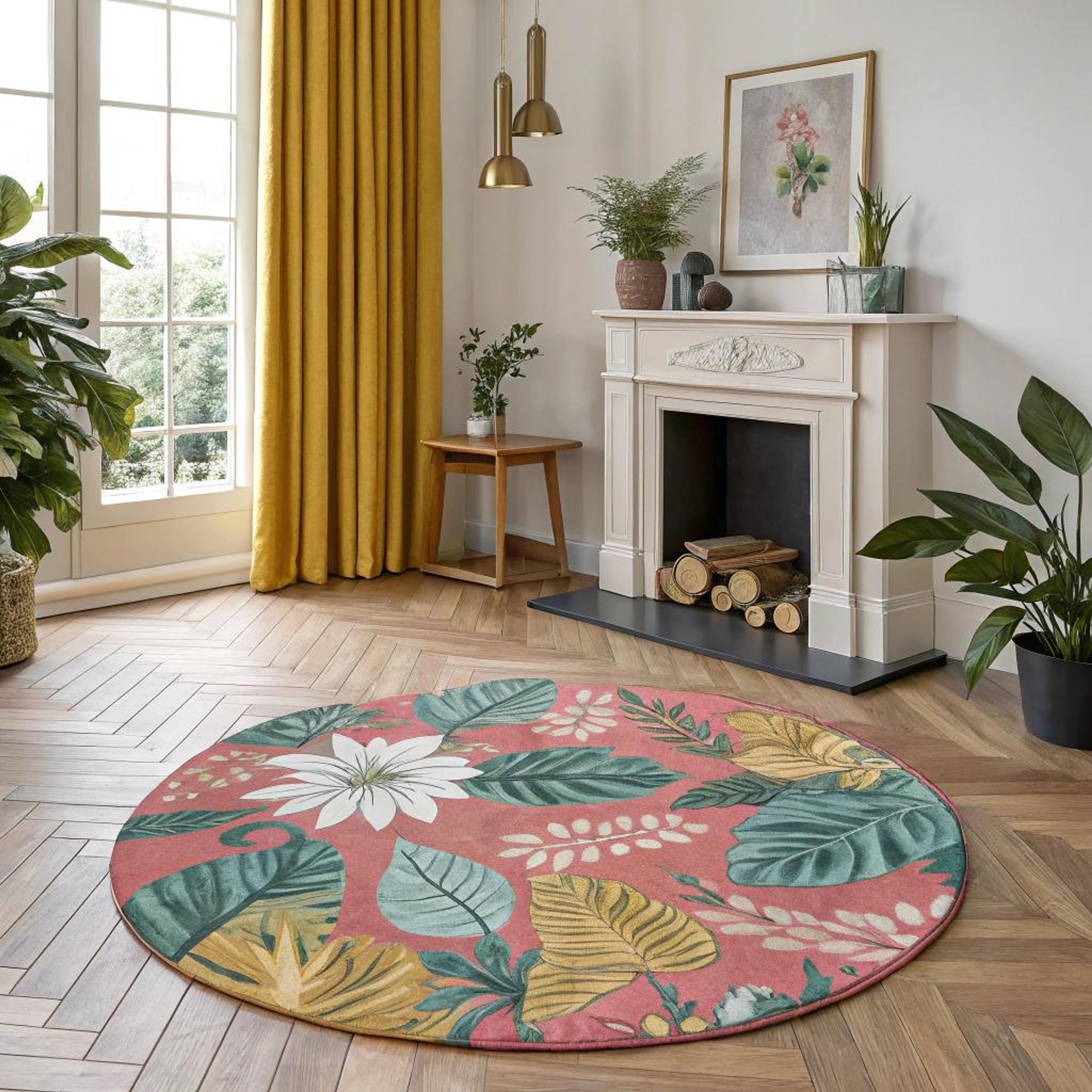 Bloemenkleed als blikvanger