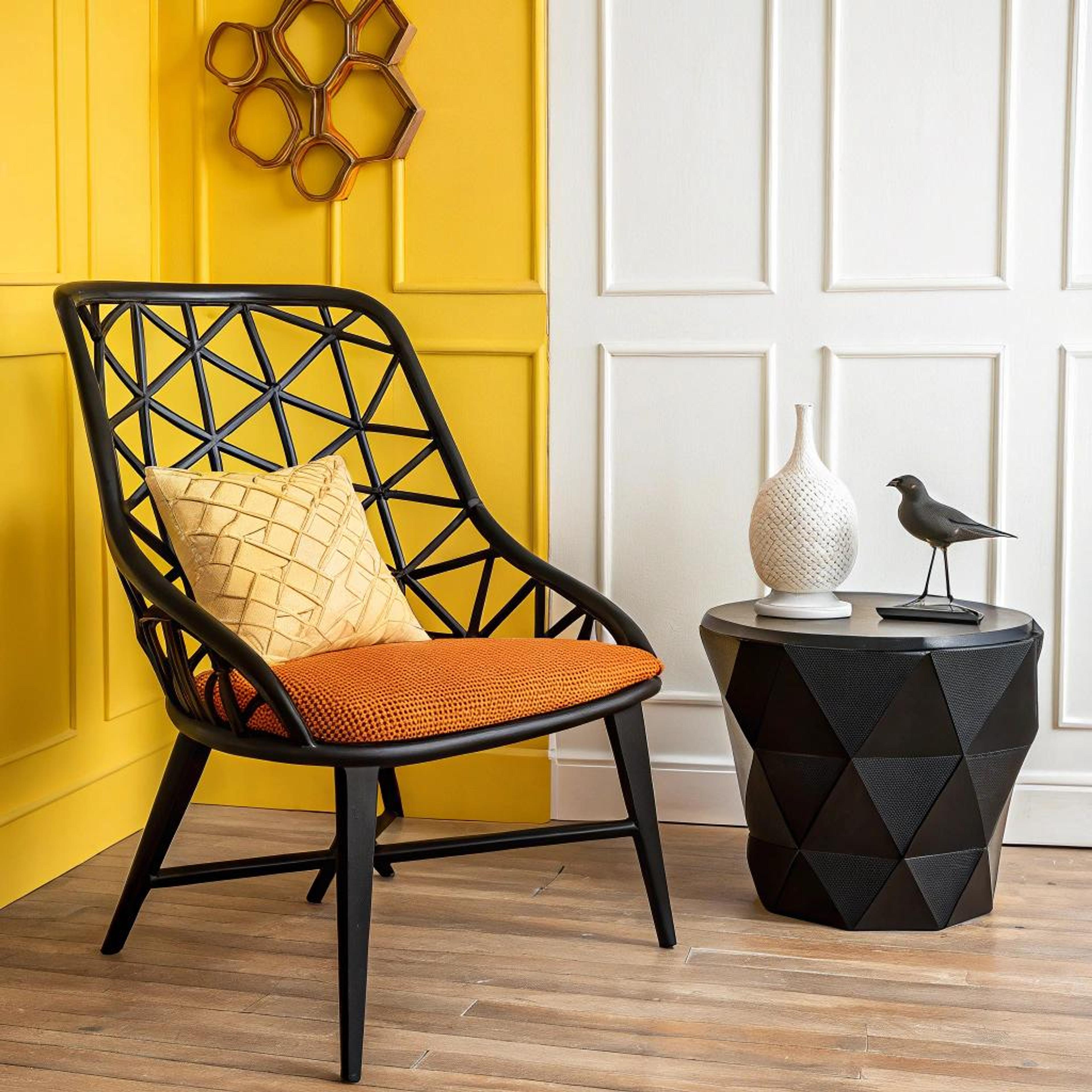 Lambrisering met gedurfd kleurcontrast