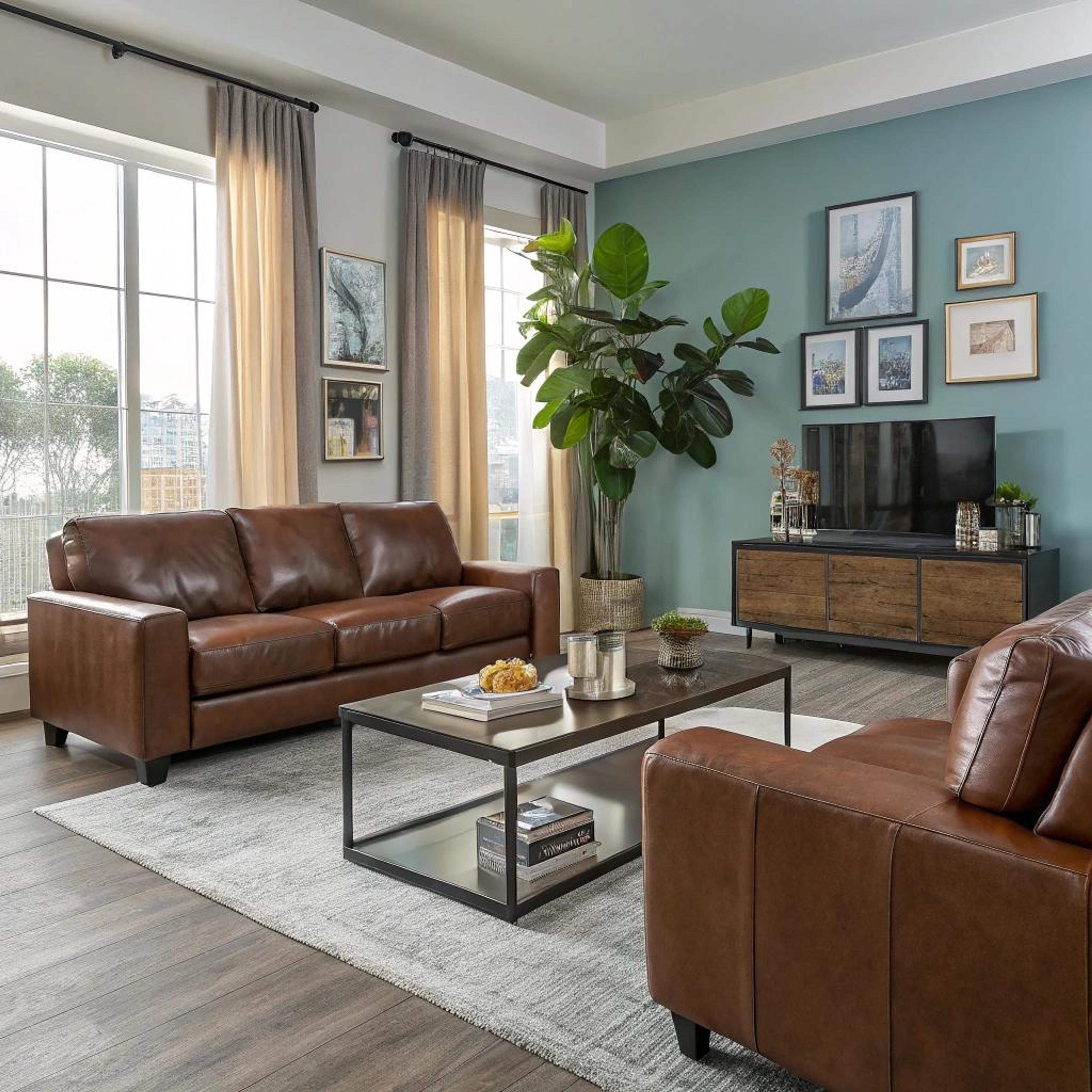 Warme accenten met Brooklyn blue