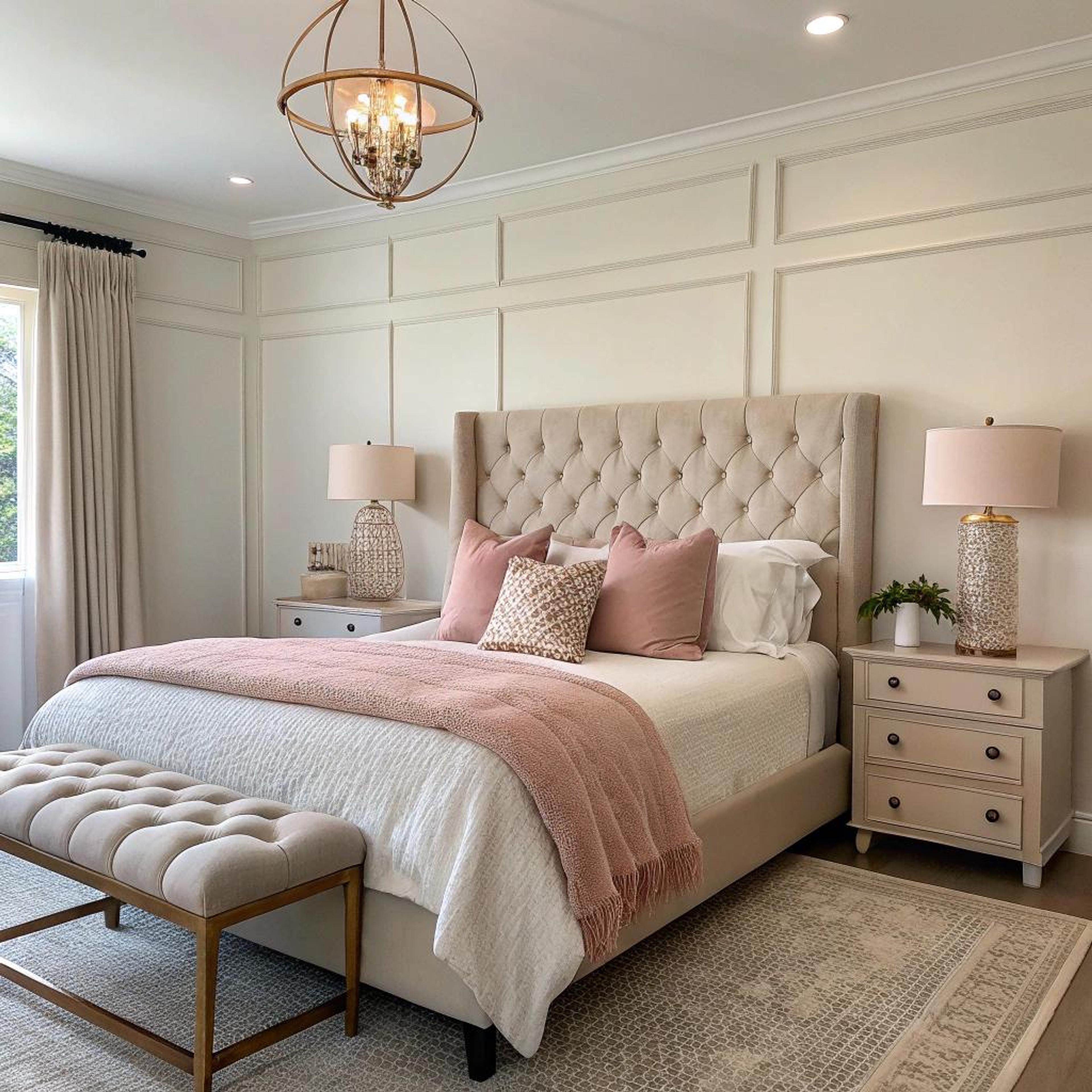 Warme basis door vloerkleed