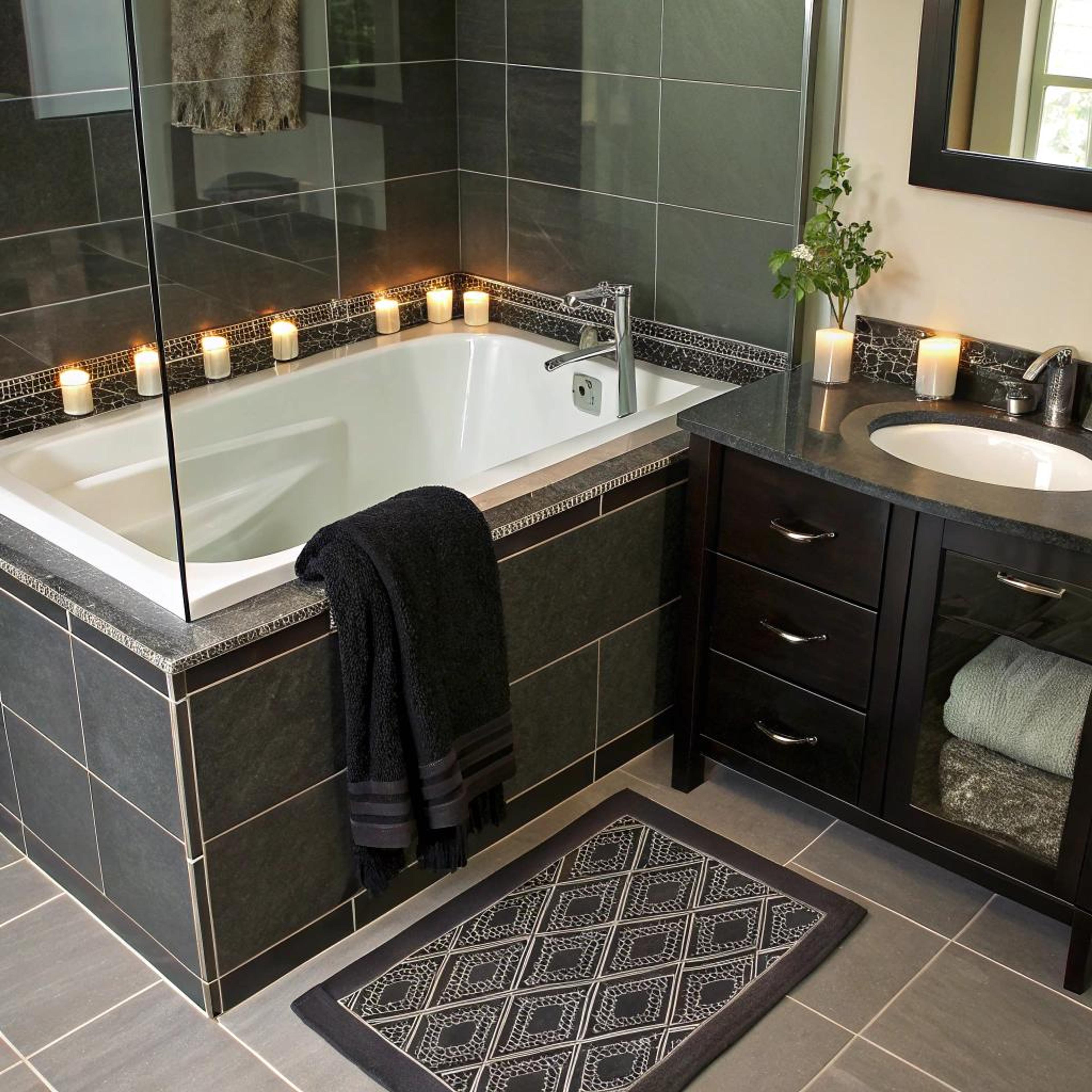 Sfeerverlichting door kaarsen rondom