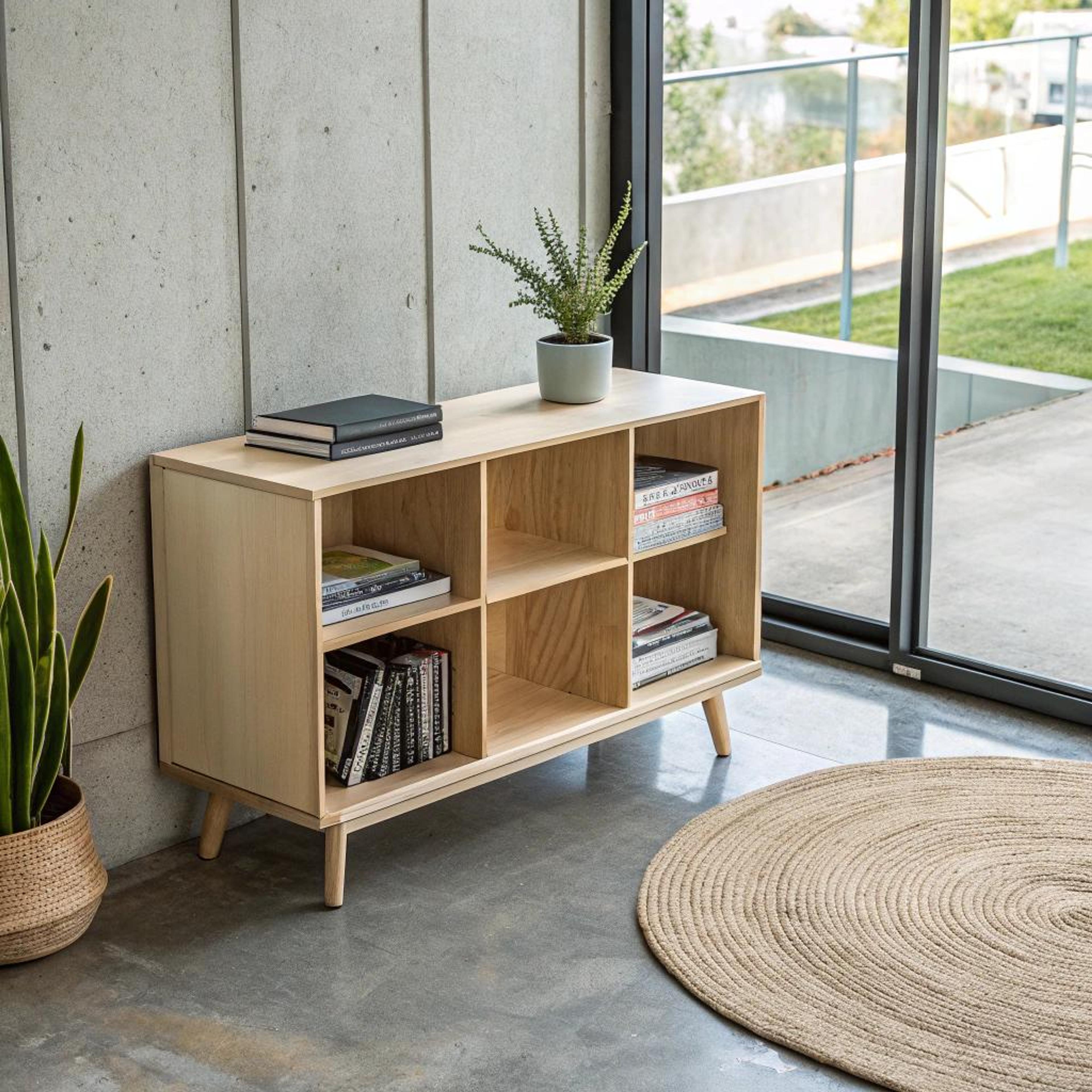 Licht hout en minimalisme